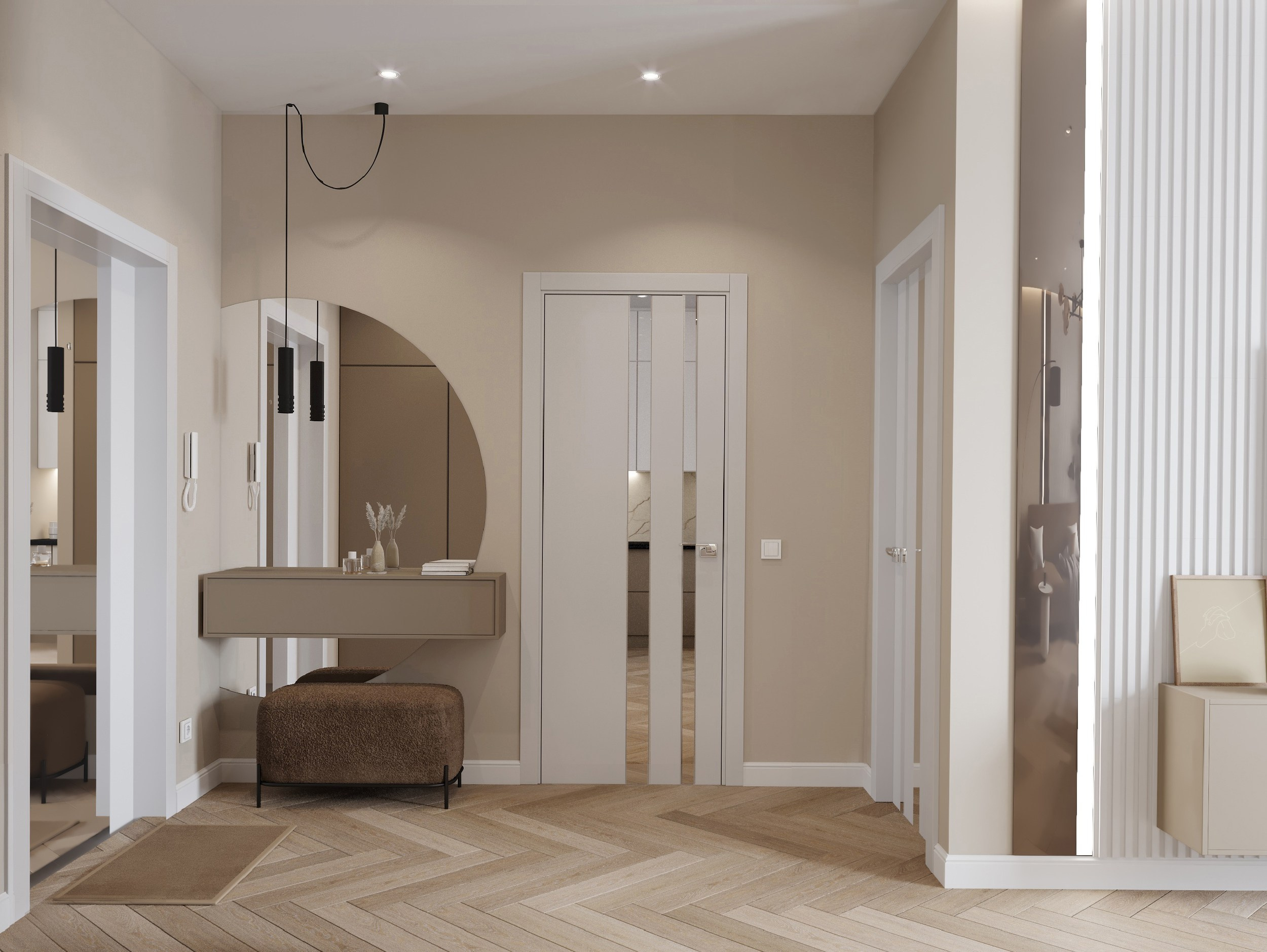 Кв. 64 м². Ксения. 3D‑визуализатор