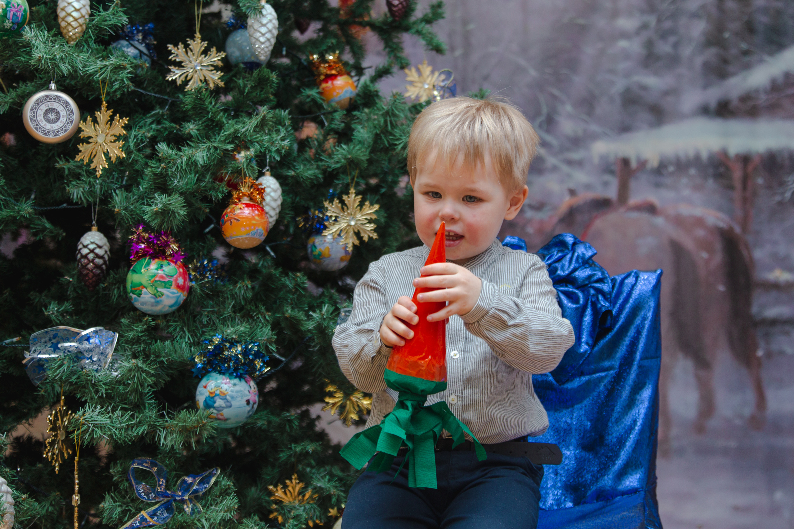Новый год в детском саду. Виктория Еремина — фотограф и видеограф в Москве