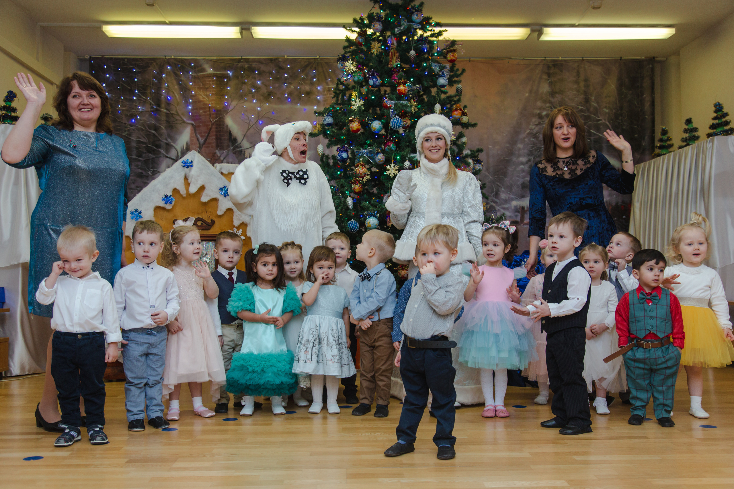 Новый год в детском саду. Виктория Еремина — фотограф и видеограф в Москве