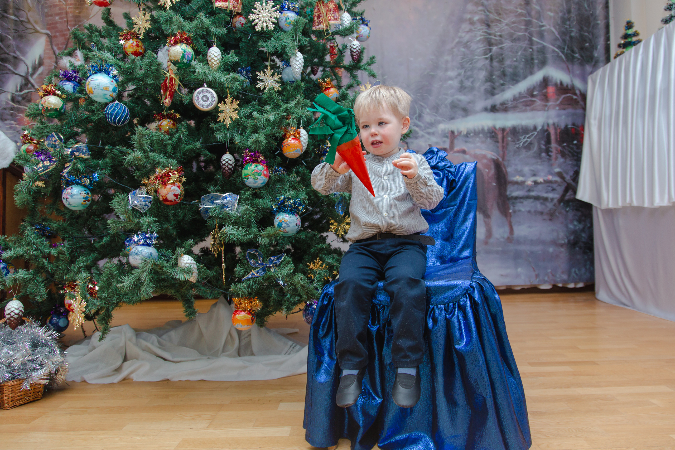 Новый год в детском саду. Виктория Еремина — фотограф и видеограф в Москве
