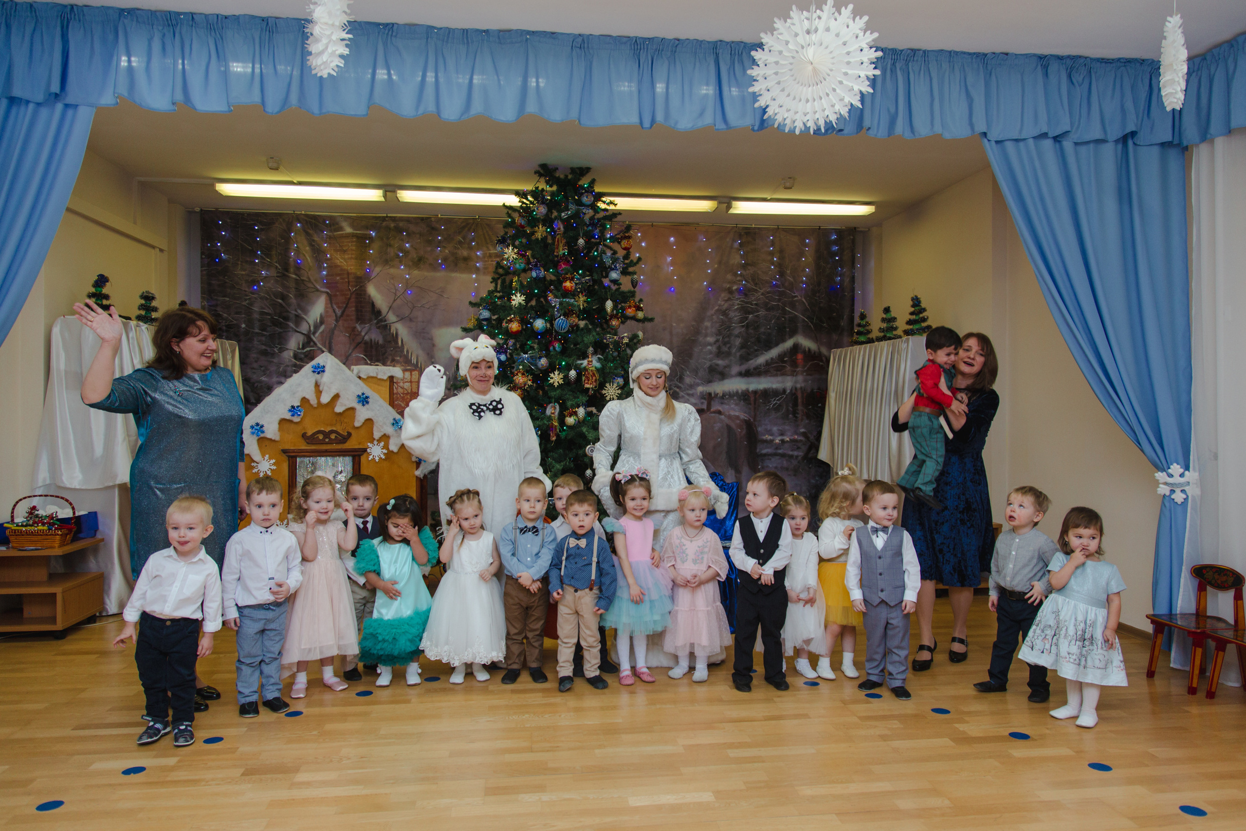 Новый год в детском саду. Виктория Еремина — фотограф и видеограф в Москве