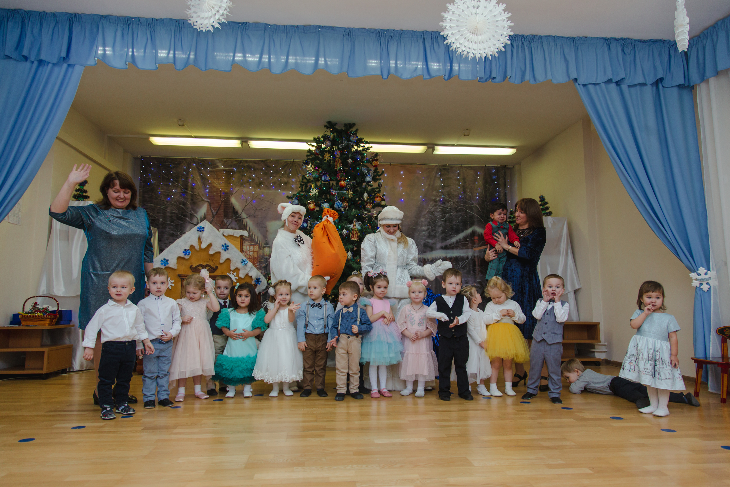 Новый год в детском саду. Виктория Еремина — фотограф и видеограф в Москве