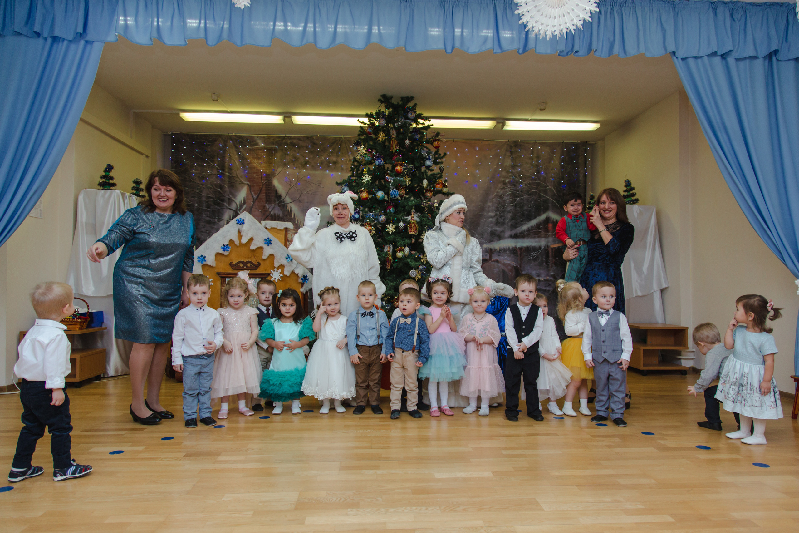 Новый год в детском саду. Виктория Еремина — фотограф и видеограф в Москве