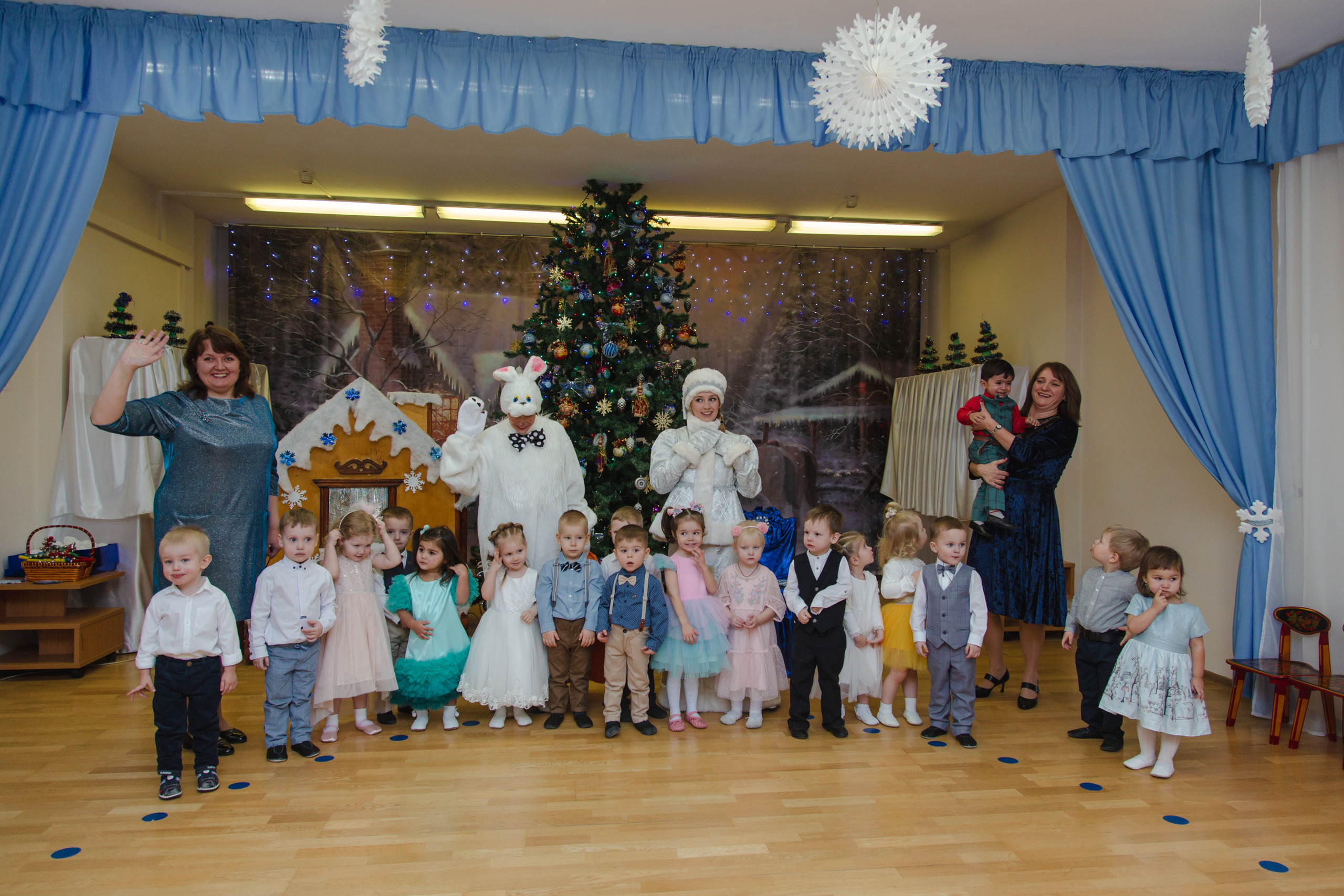 Новый год в детском саду. Виктория Еремина — фотограф и видеограф в Москве