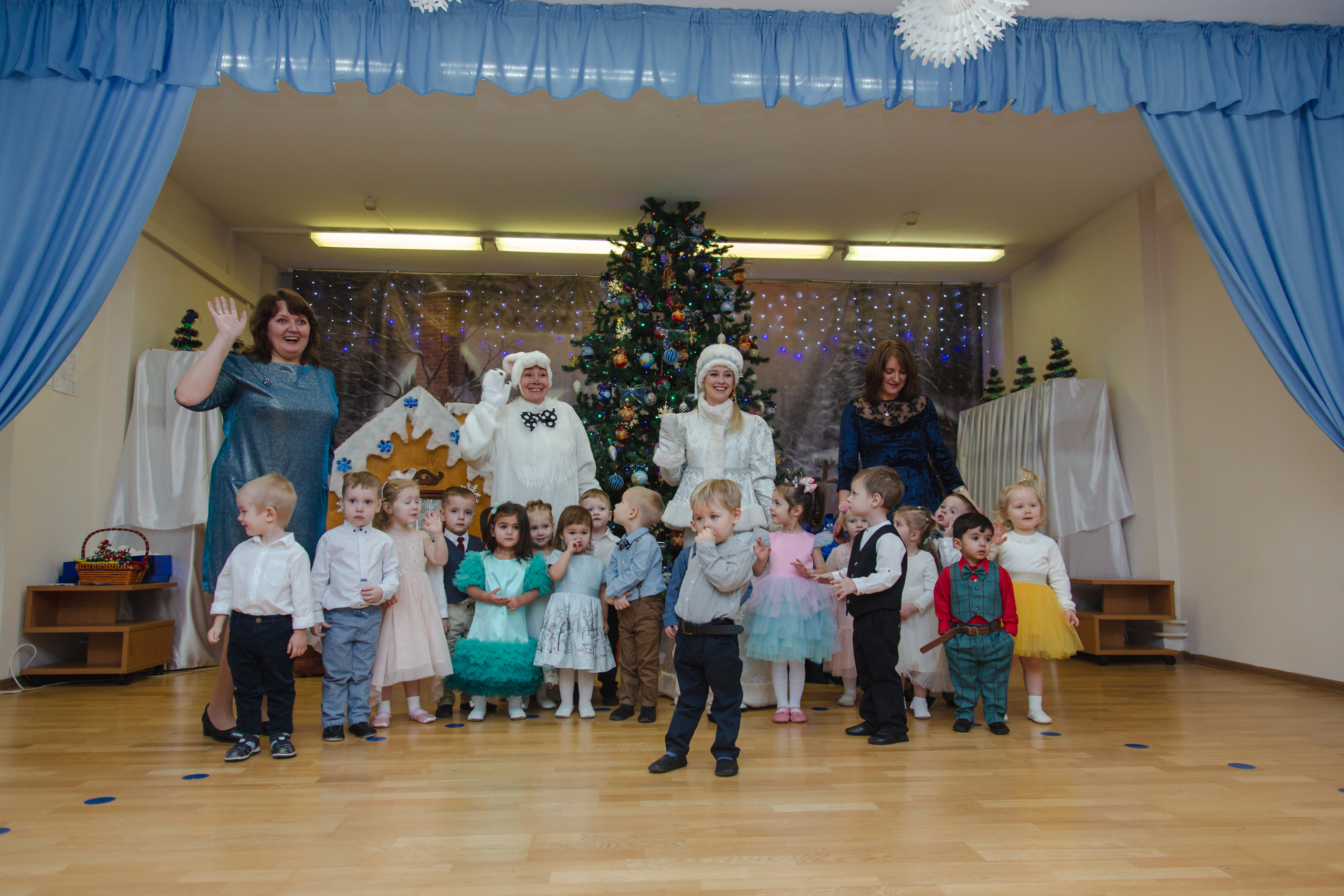 Новый год в детском саду. Виктория Еремина — фотограф и видеограф в Москве