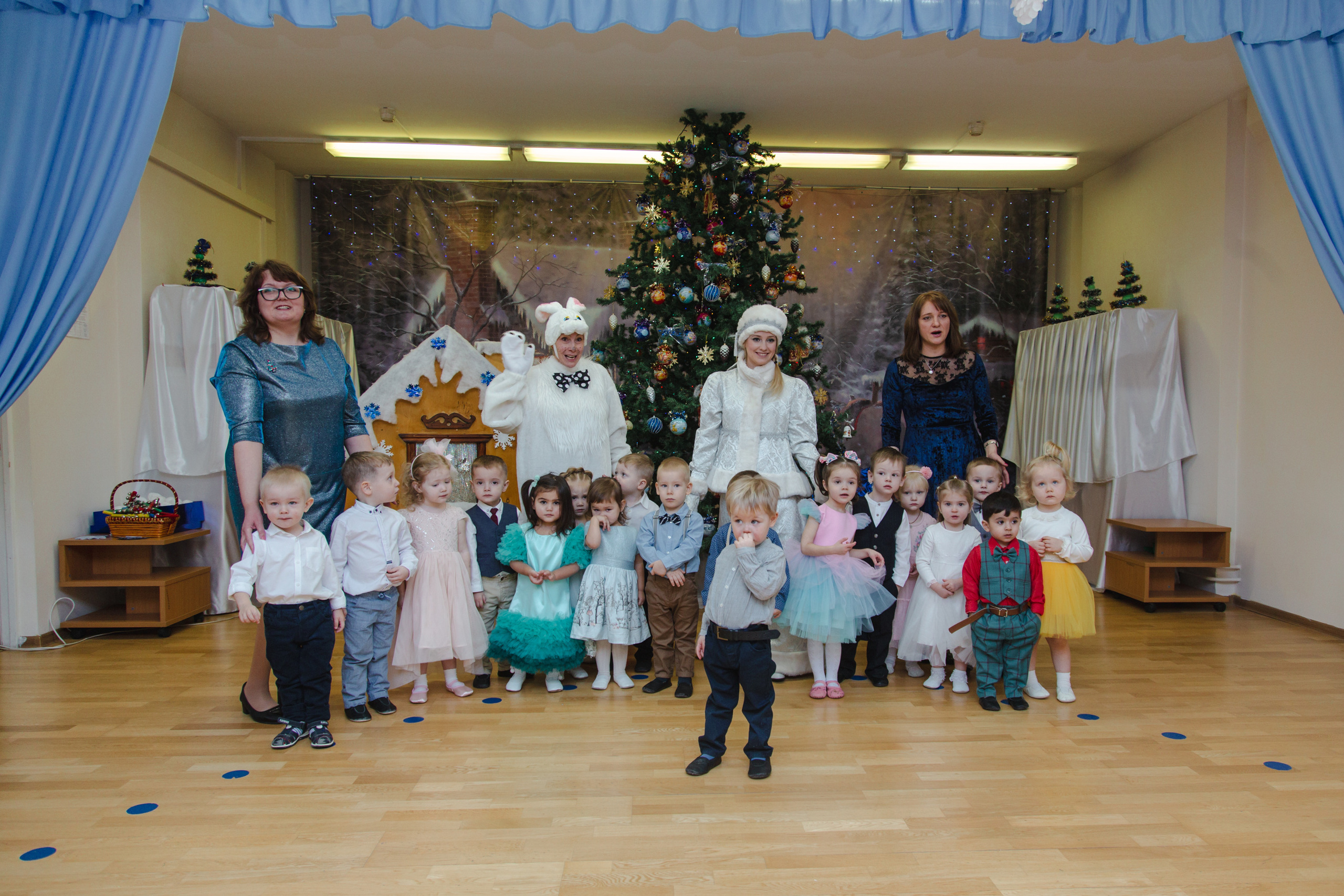 Новый год в детском саду. Виктория Еремина — фотограф и видеограф в Москве
