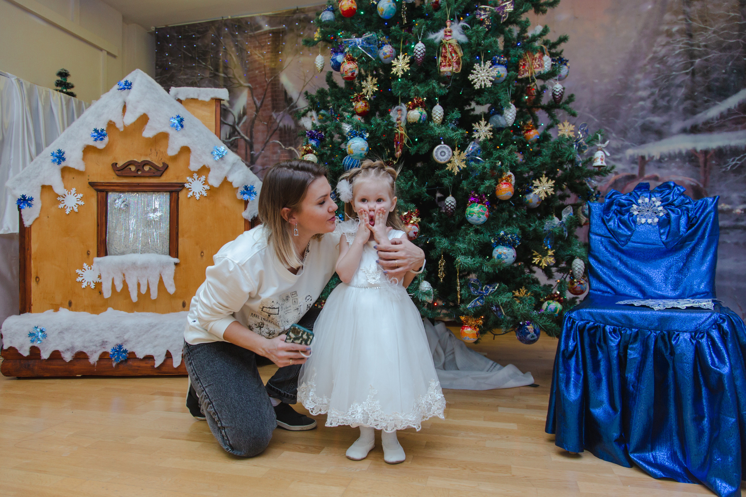 Новый год в детском саду. Виктория Еремина — фотограф и видеограф в Москве