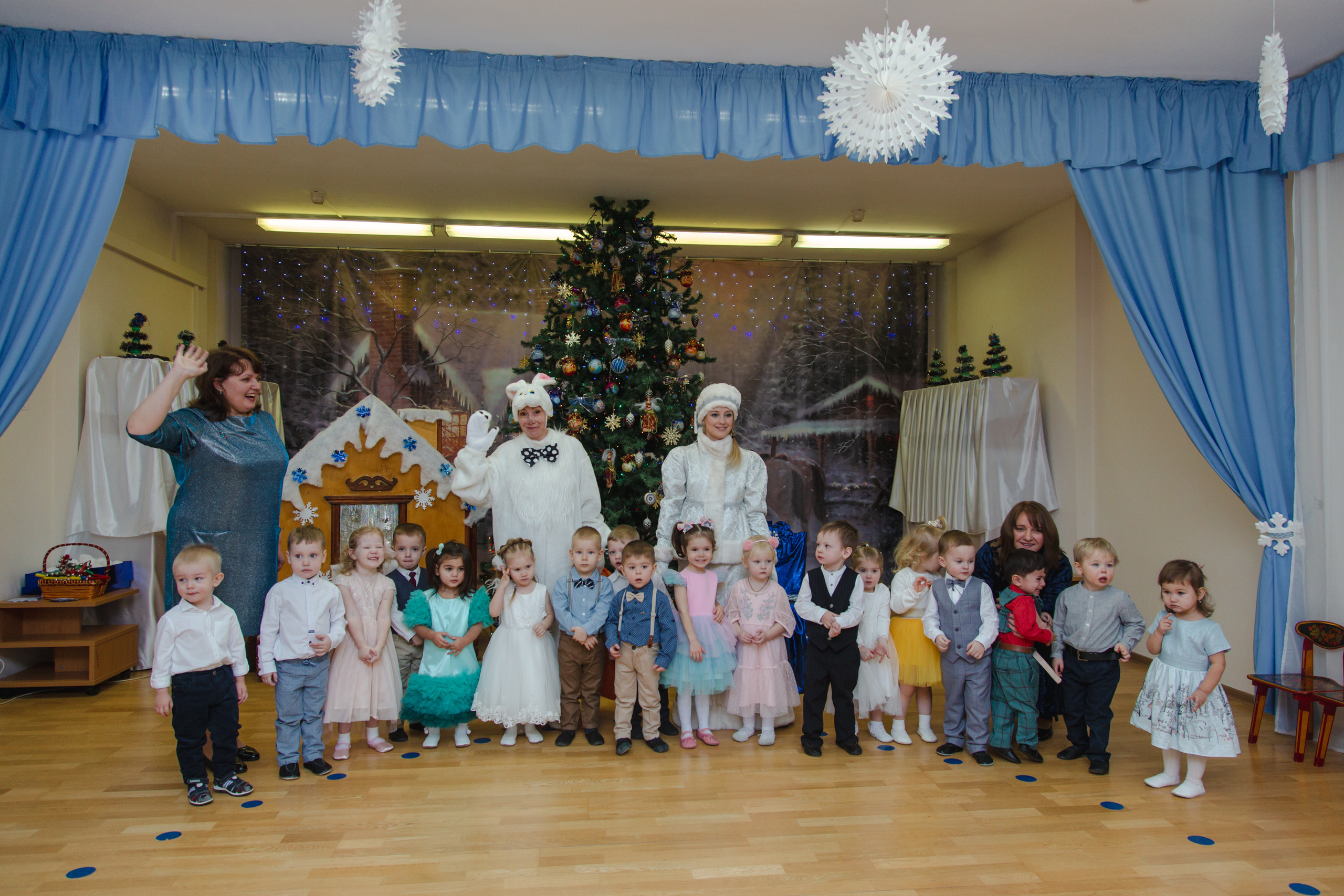 Новый год в детском саду. Виктория Еремина — фотограф и видеограф в Москве