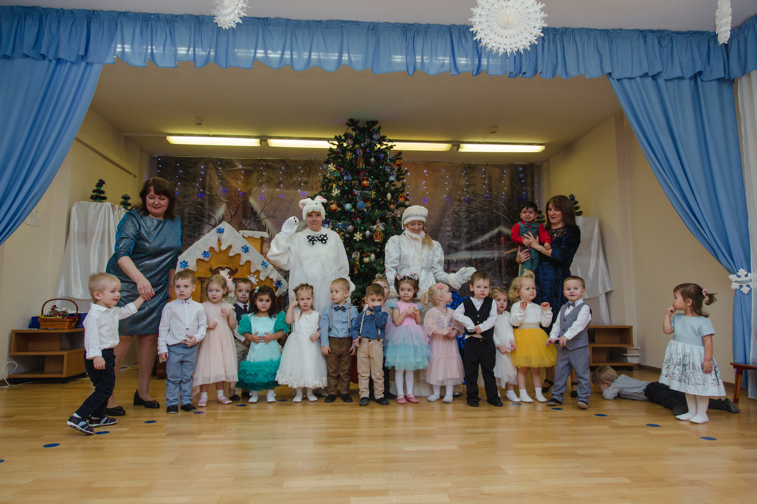 Новый год в детском саду. Виктория Еремина — фотограф и видеограф в Москве