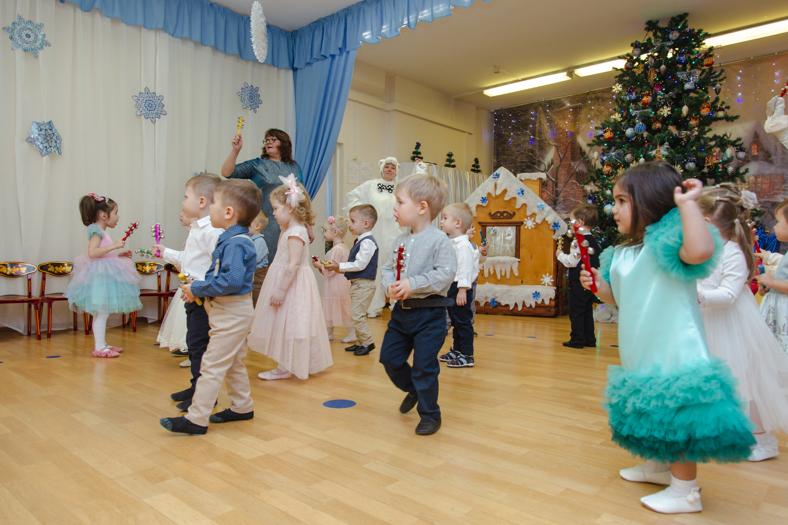 Новый год в детском саду. Виктория Еремина — фотограф и видеограф в Москве