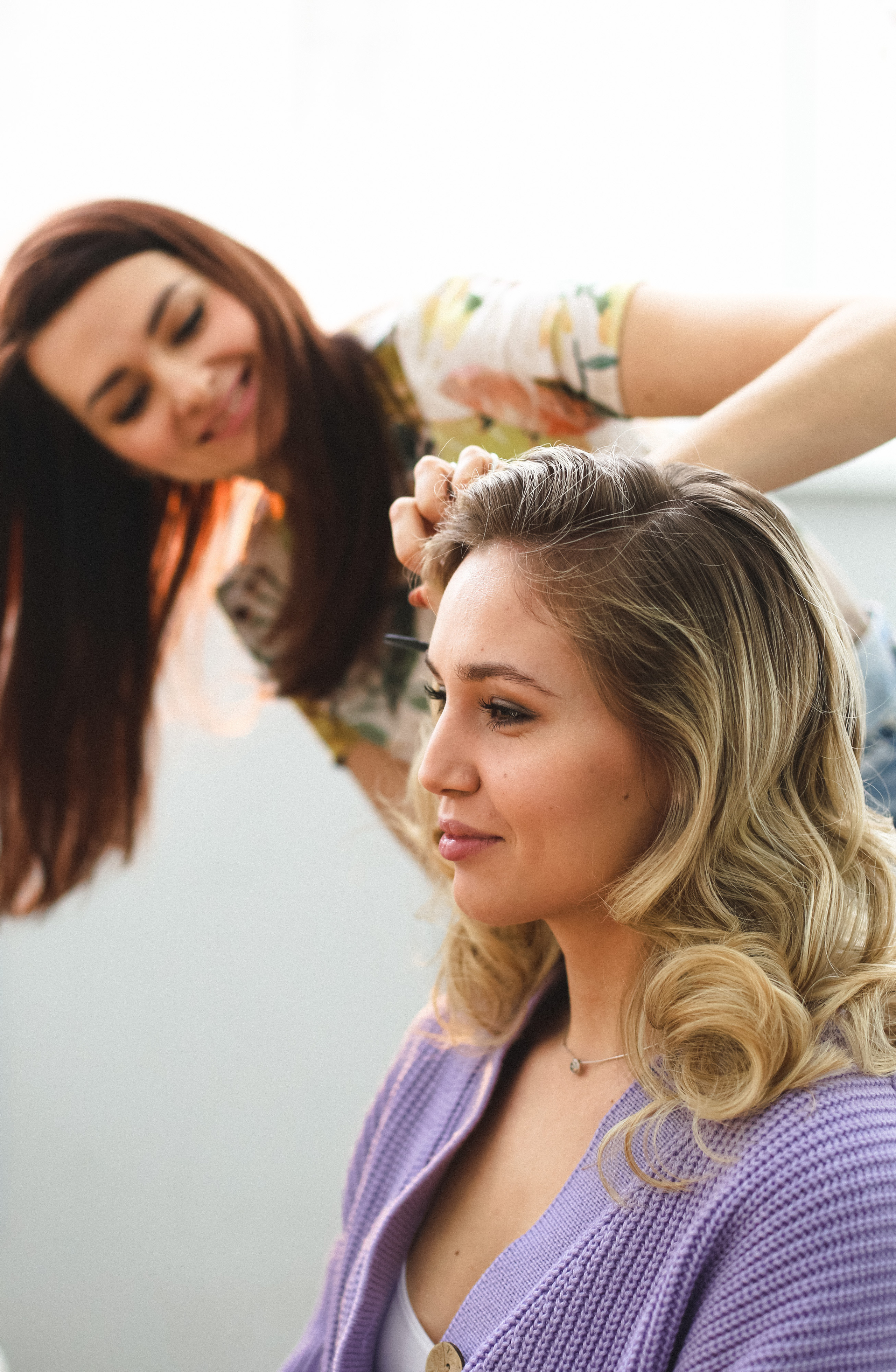 Контент для визажиста, стилиста по волосам Анны Никольской. Бренд, контент фотограф в Волгограде Елена Даньшина