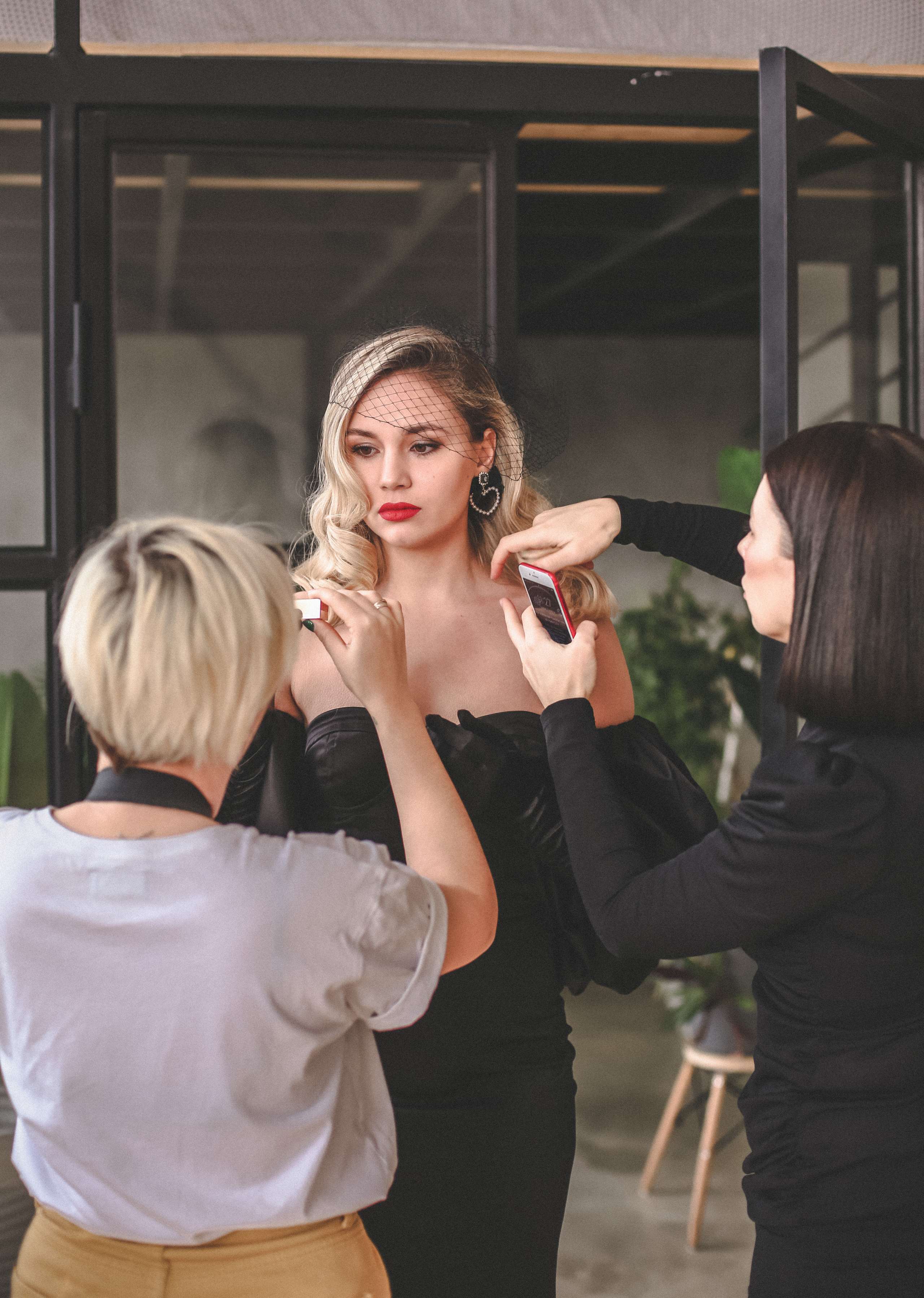 Контент для визажиста, стилиста по волосам Анны Никольской. Бренд, контент фотограф в Волгограде Елена Даньшина