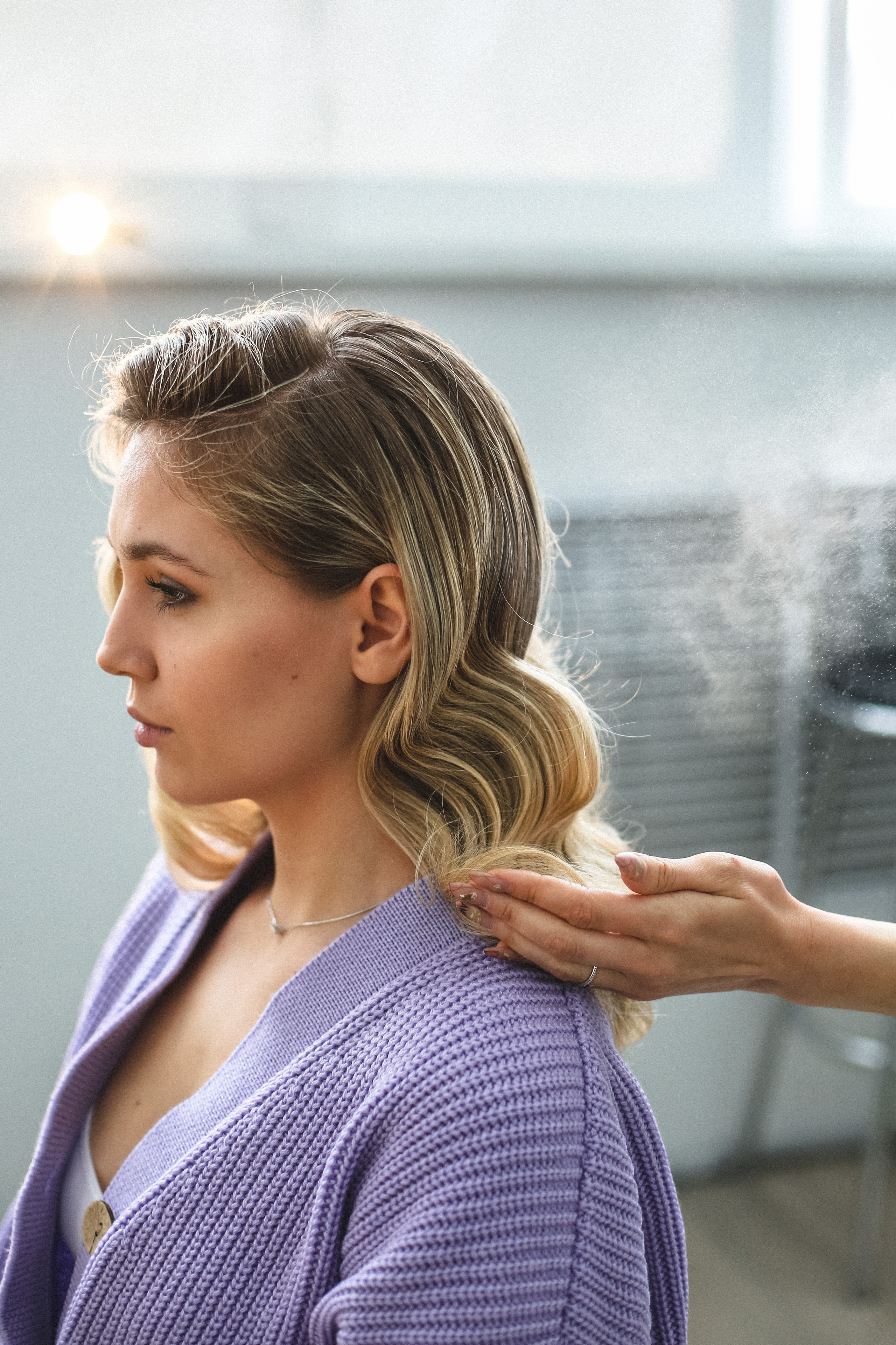 Контент для визажиста, стилиста по волосам Анны Никольской. Бренд, контент фотограф в Волгограде Елена Даньшина