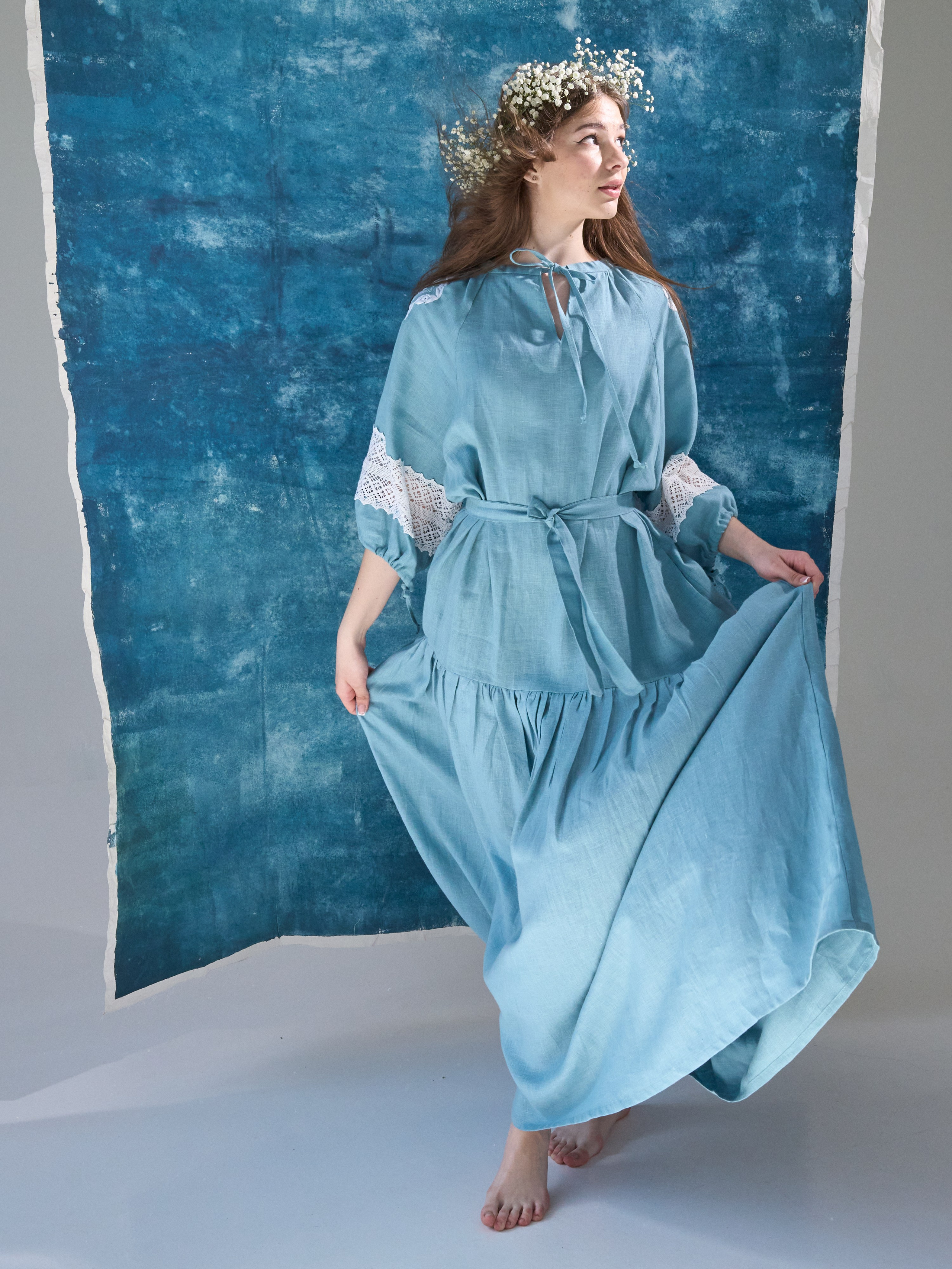 Роднае неба Linenby. Фотограф Анастасия Черкасова г. Минск