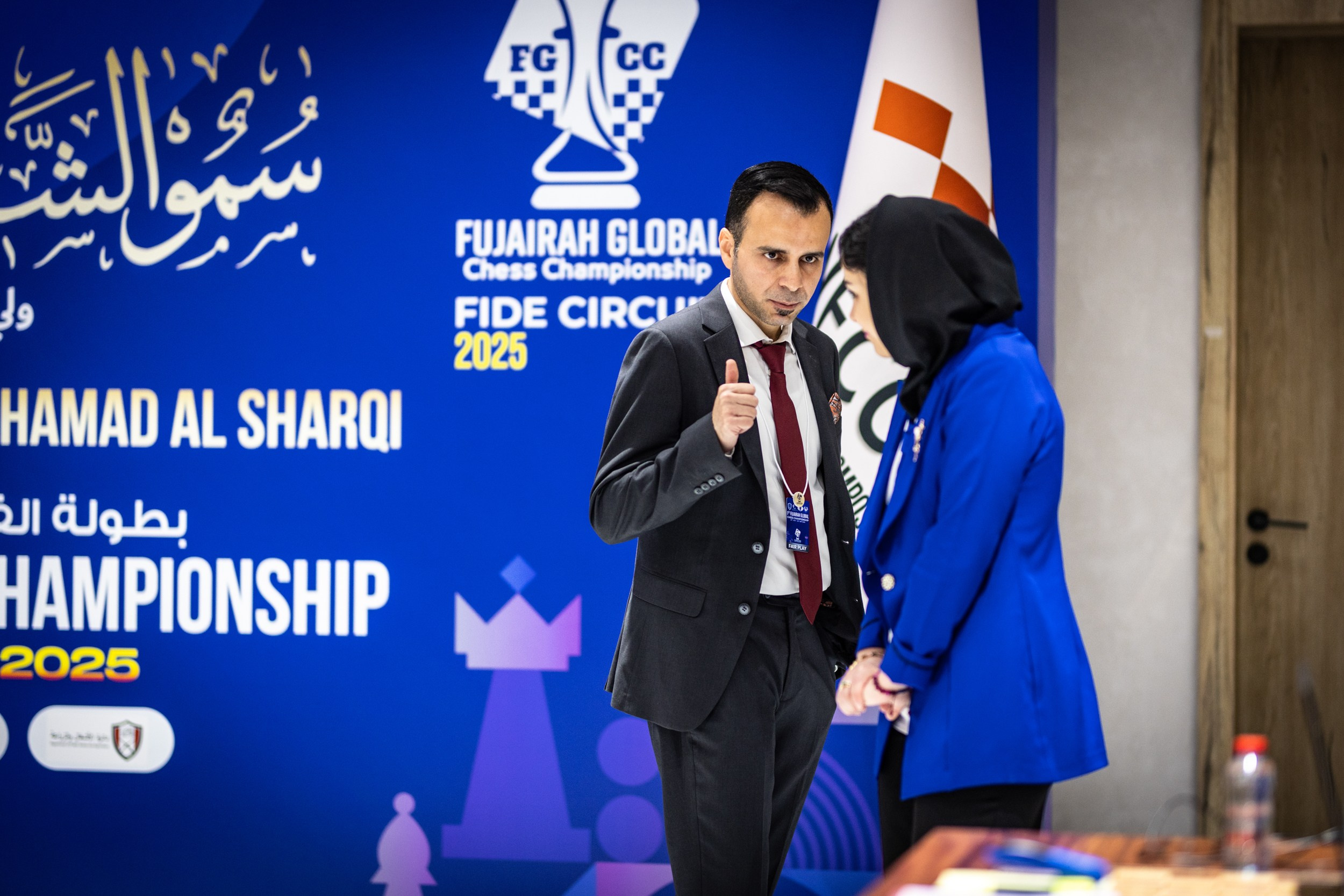 2025.08.26 1st. FUJAIRAH GLOBAL Chess Championship — Round2. Фотограф Анна Штурман (репортажная съёмка любых событий и мероприятий) Anna Shtourman photographer