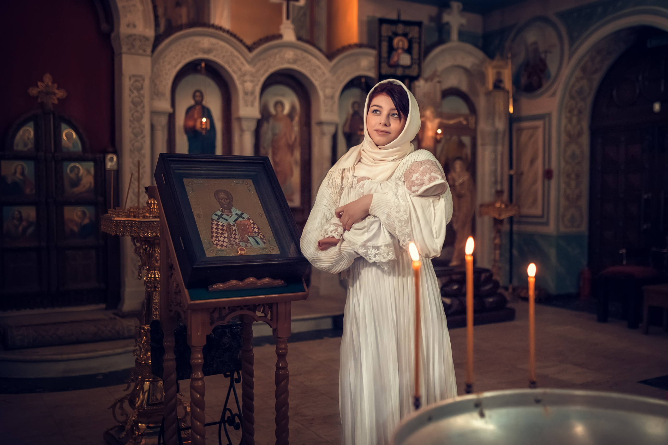 Храмовый комплекс в честь святого великомученика и целителя Пантелеимона. Екатерина Крапивина фотограф церковных Таинств в Нижний Новгороде