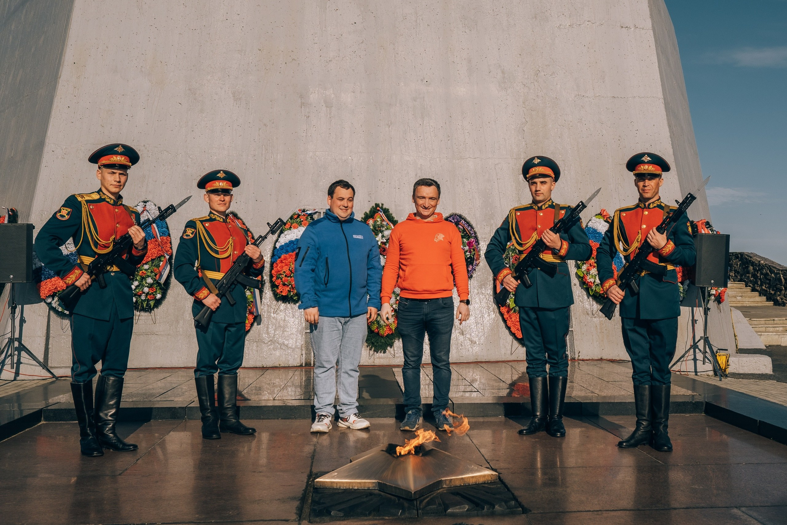 Репортаж церемонии «Путь Победы». Фотограф в Мурманске Полина Аленовская