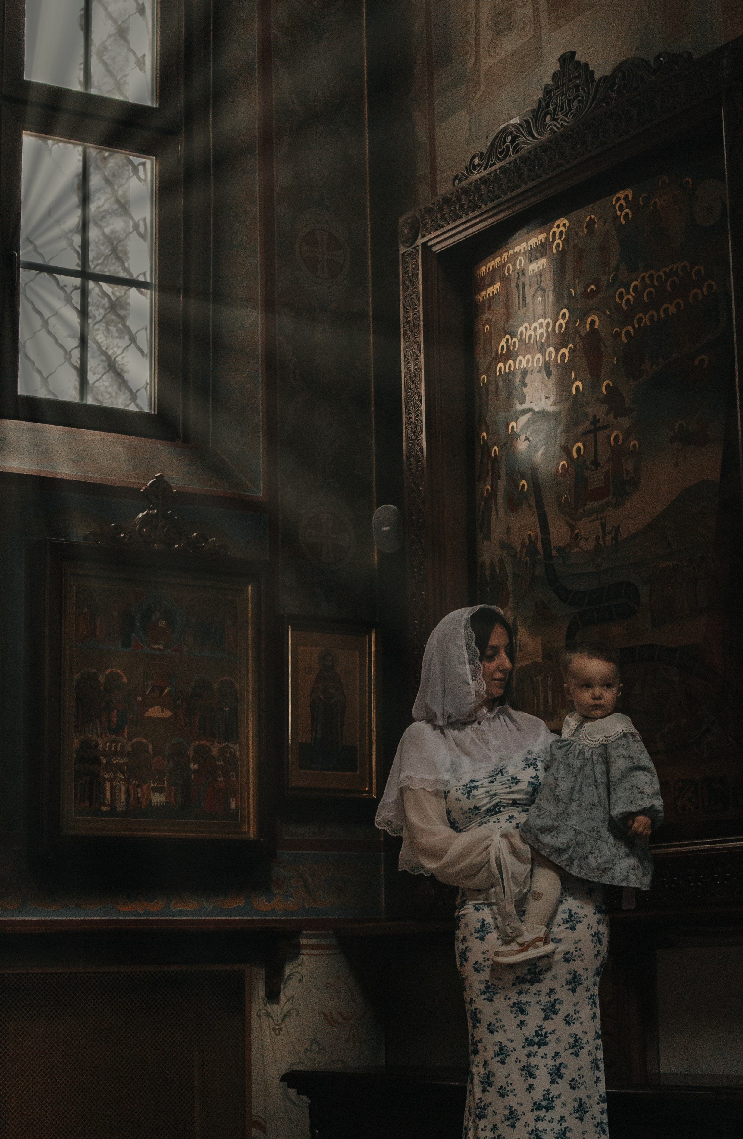 Крестины Храм Новомучеников Церкви Русской. Юлия Егорова | Фотограф Королёв, Москва, МО • Портреты • Свадьбы • Street • Love Story