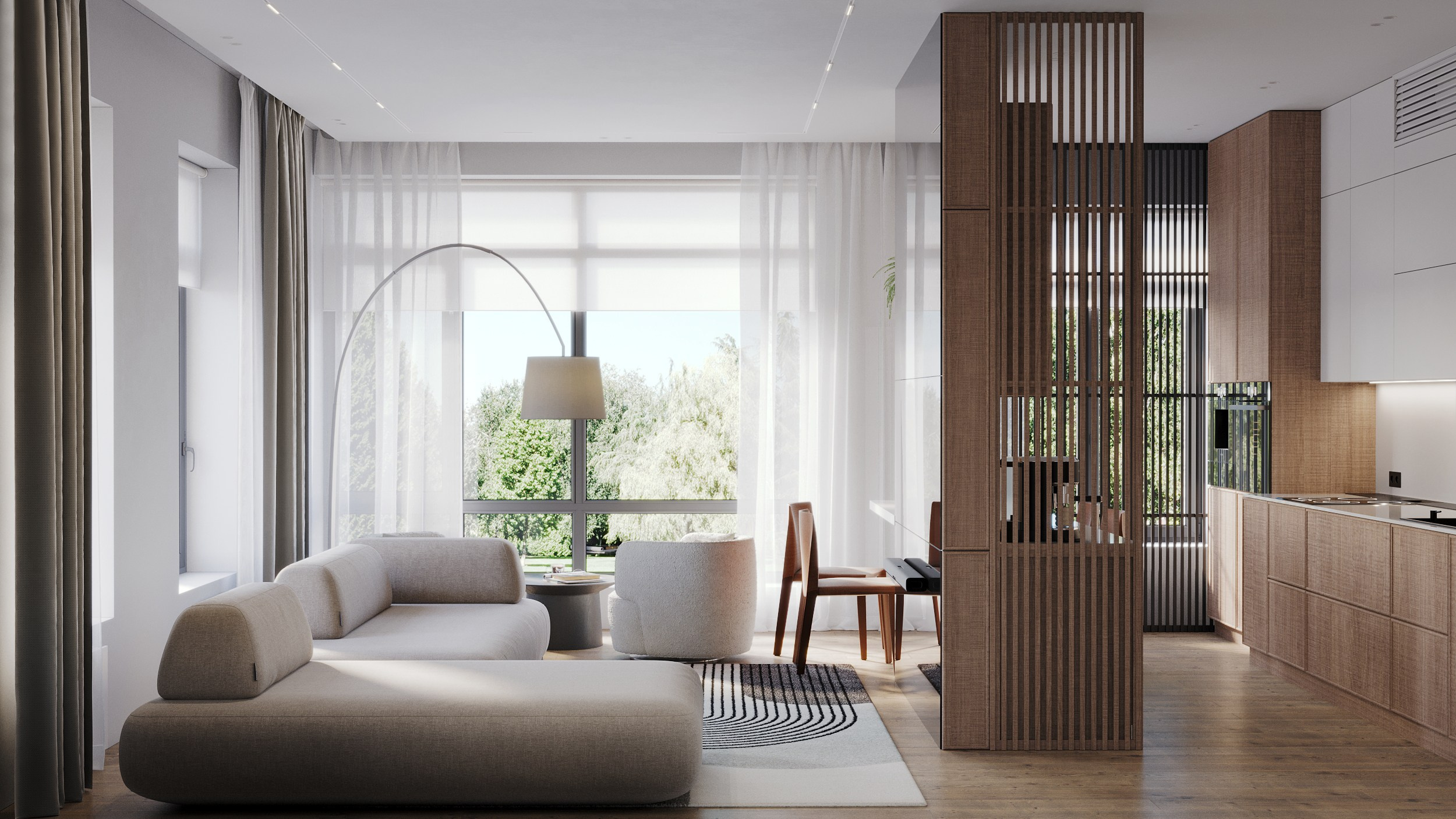 Небольшая квартира. Клиент Шубина Мария. Евгений Пырков — 3d визуализатор интерьеров и экстерьеров России