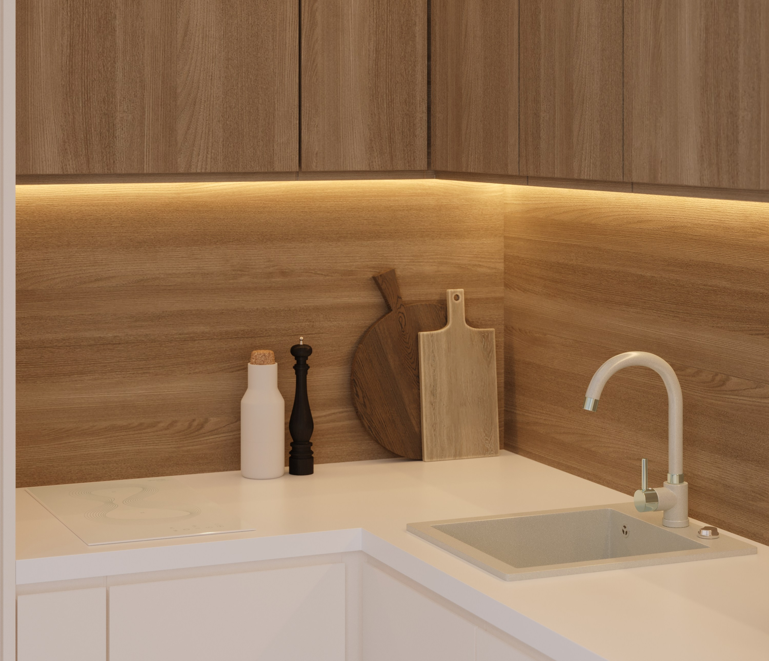 Дизайн - проект квартиры Красная поляна. Анастасия Дремина DREMINA INTERIORS