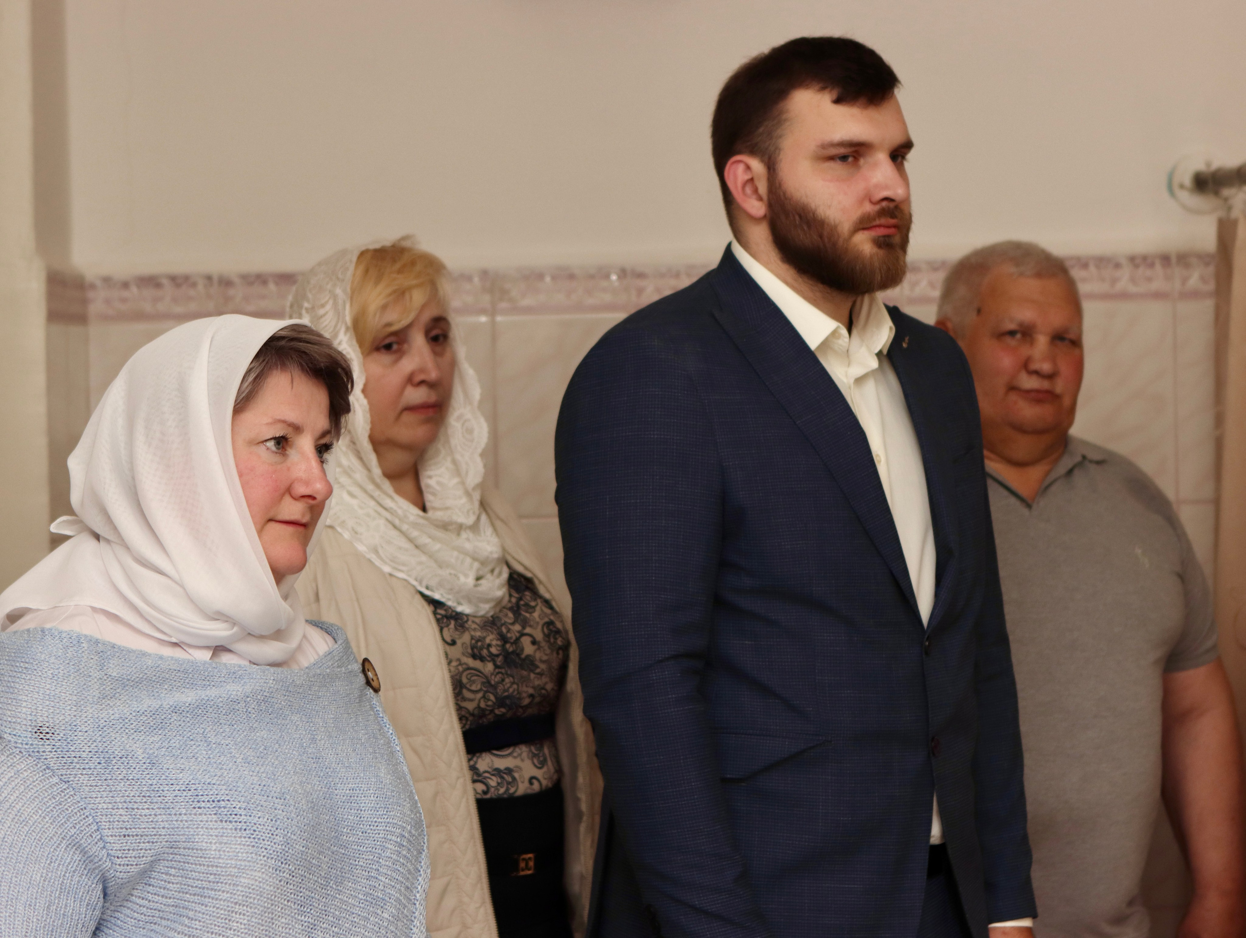 Анастасия и Вадим — крещение Виктории. Фотограф в Курске Смирнов Евгений