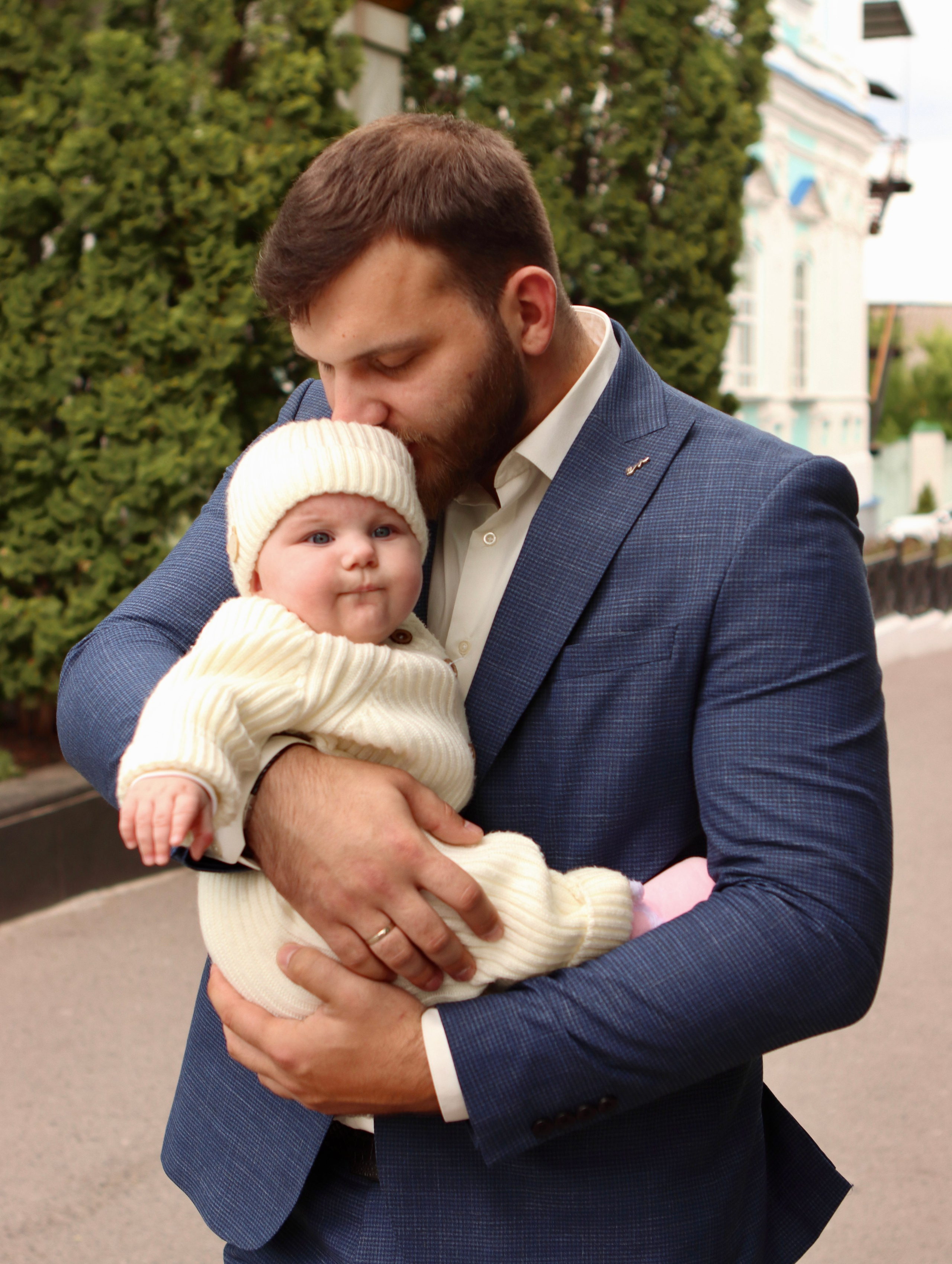 Анастасия и Вадим — крещение Виктории. Фотограф в Курске Смирнов Евгений