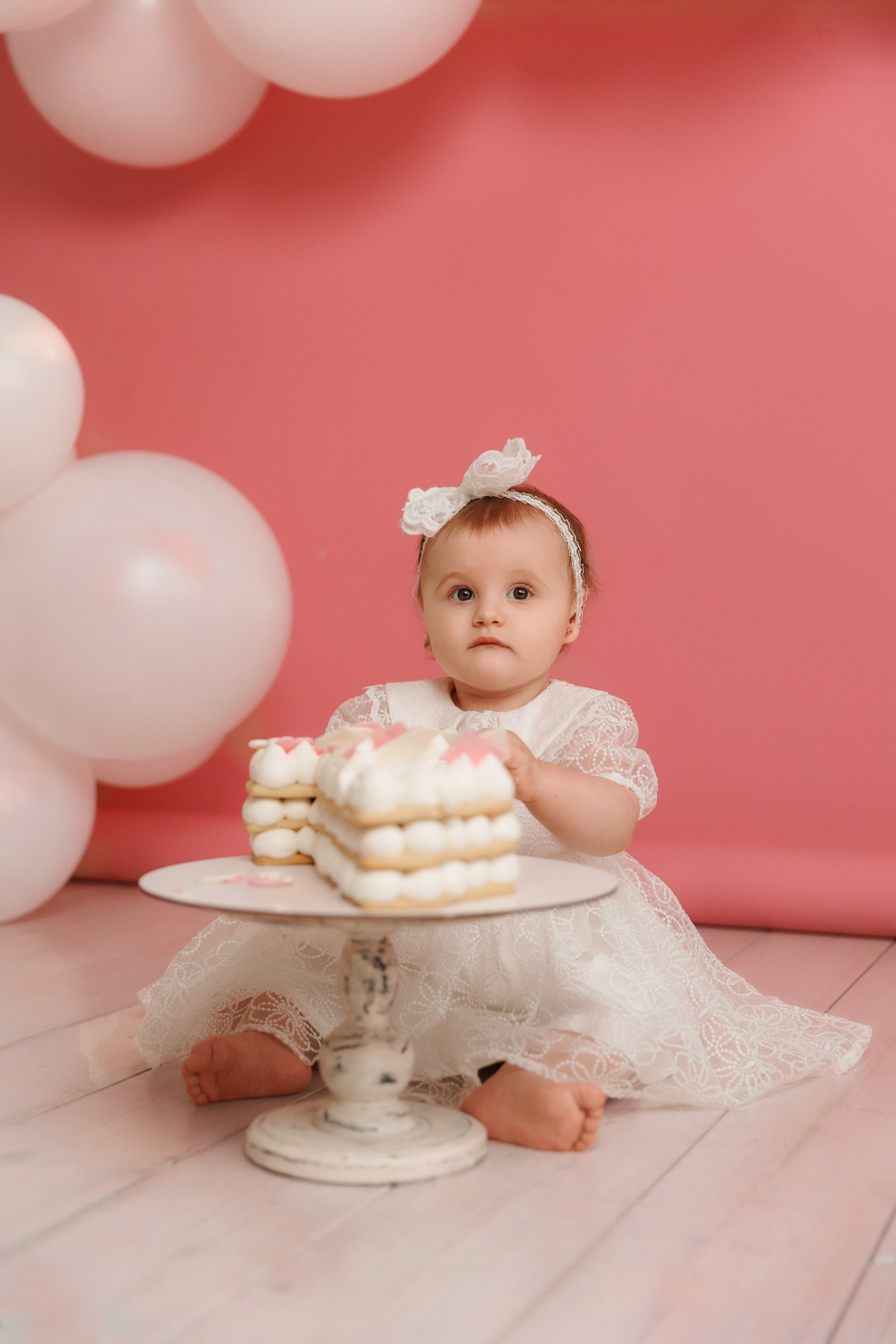 Юля, годовасие дочи. Фотограф женского портрета, беременности и материнства Харькова Елена