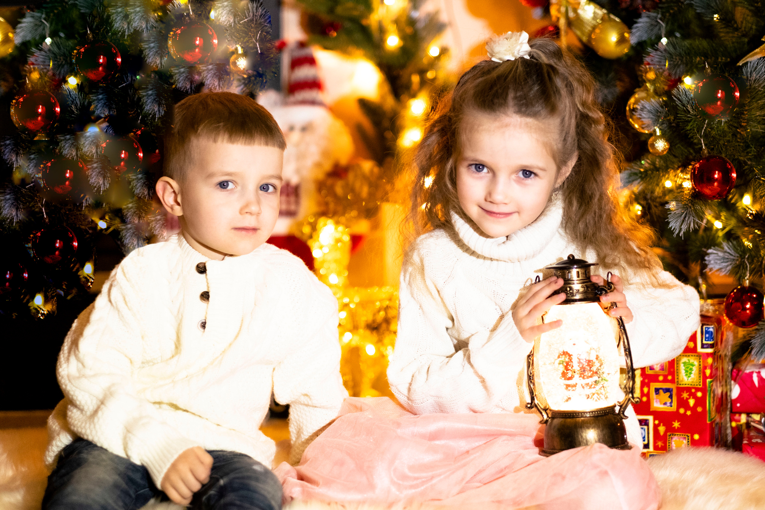 Новогодняя детская фотосессия. Студийный, портретный, семейный фотограф Южно-Сахалинска Яна Радаева
