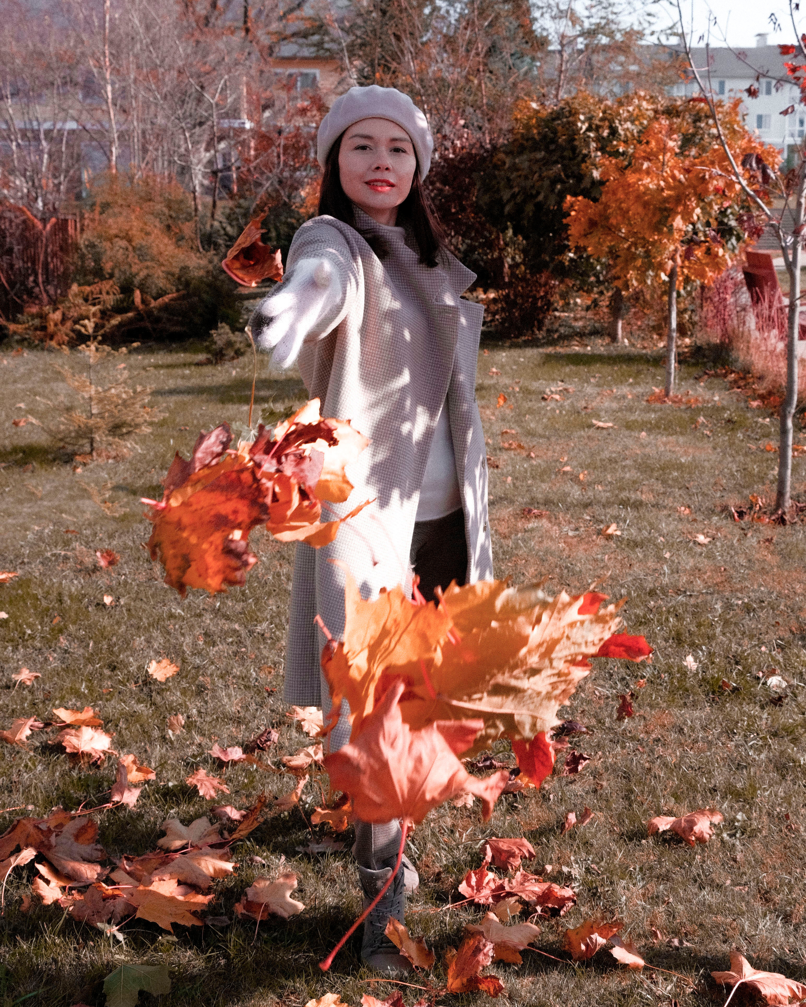 Осенняя фотосессия Анны. Студийный, портретный, семейный фотограф Южно-Сахалинска Яна Радаева