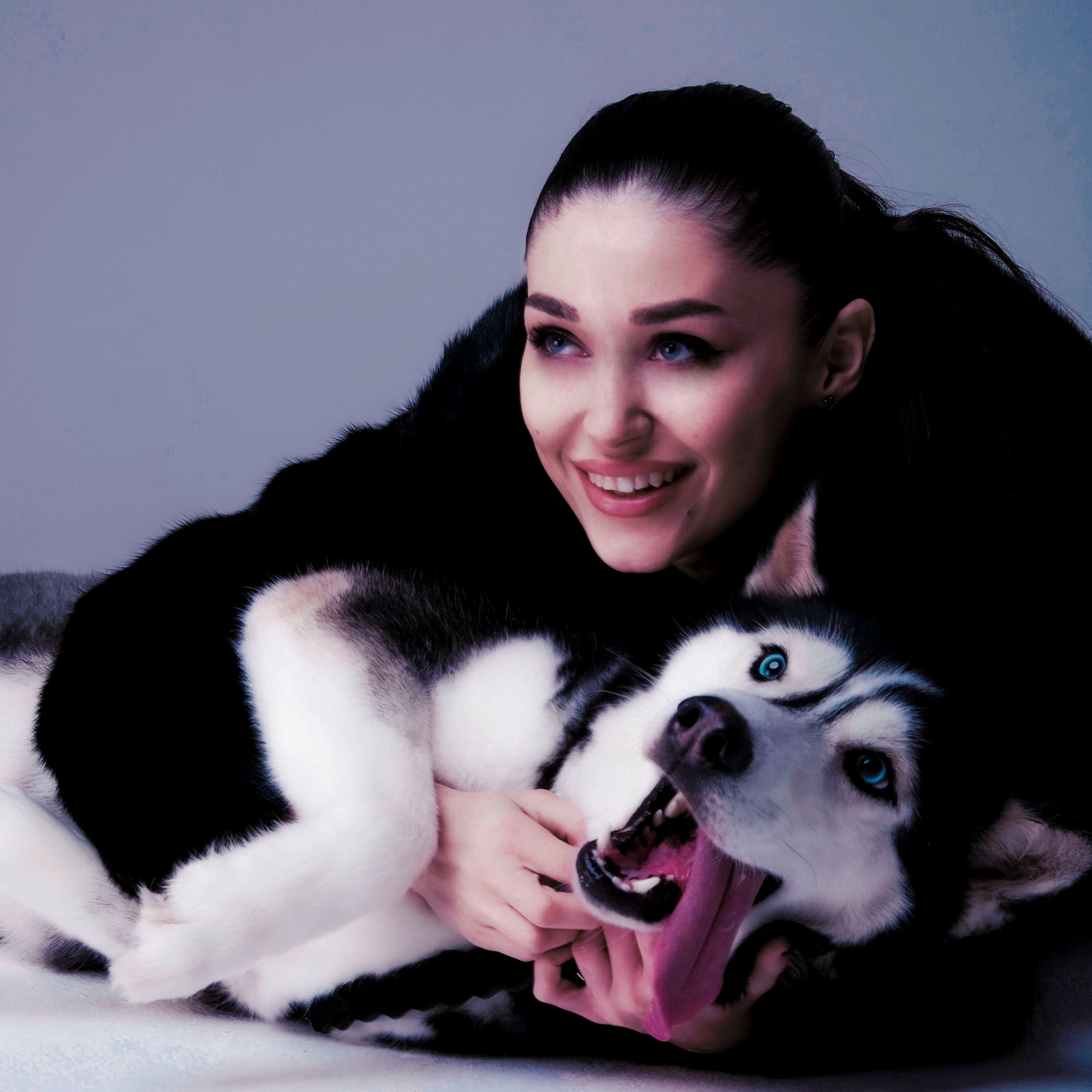 Хаски. Студийный, портретный, семейный фотограф Южно-Сахалинска Яна Радаева
