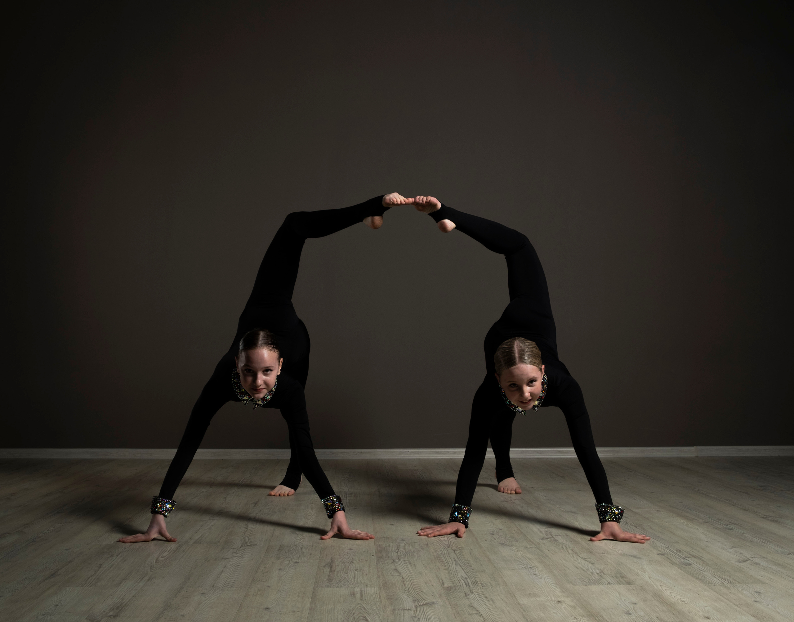 Гимнастки. Студийный, портретный, семейный фотограф Южно-Сахалинска Яна Радаева