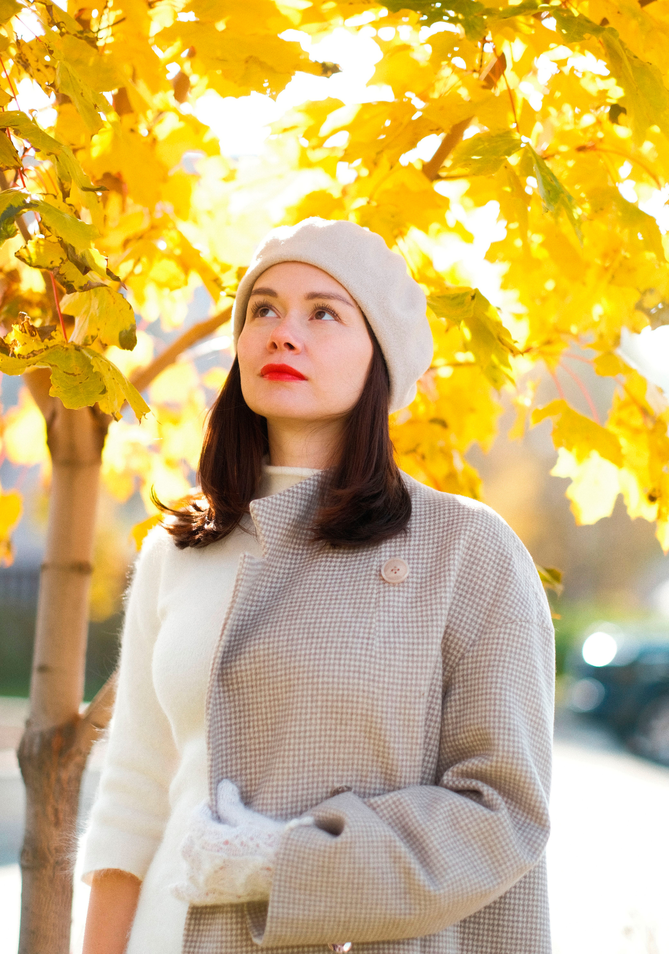 Осенняя фотосессия Анны. Студийный, портретный, семейный фотограф Южно-Сахалинска Яна Радаева