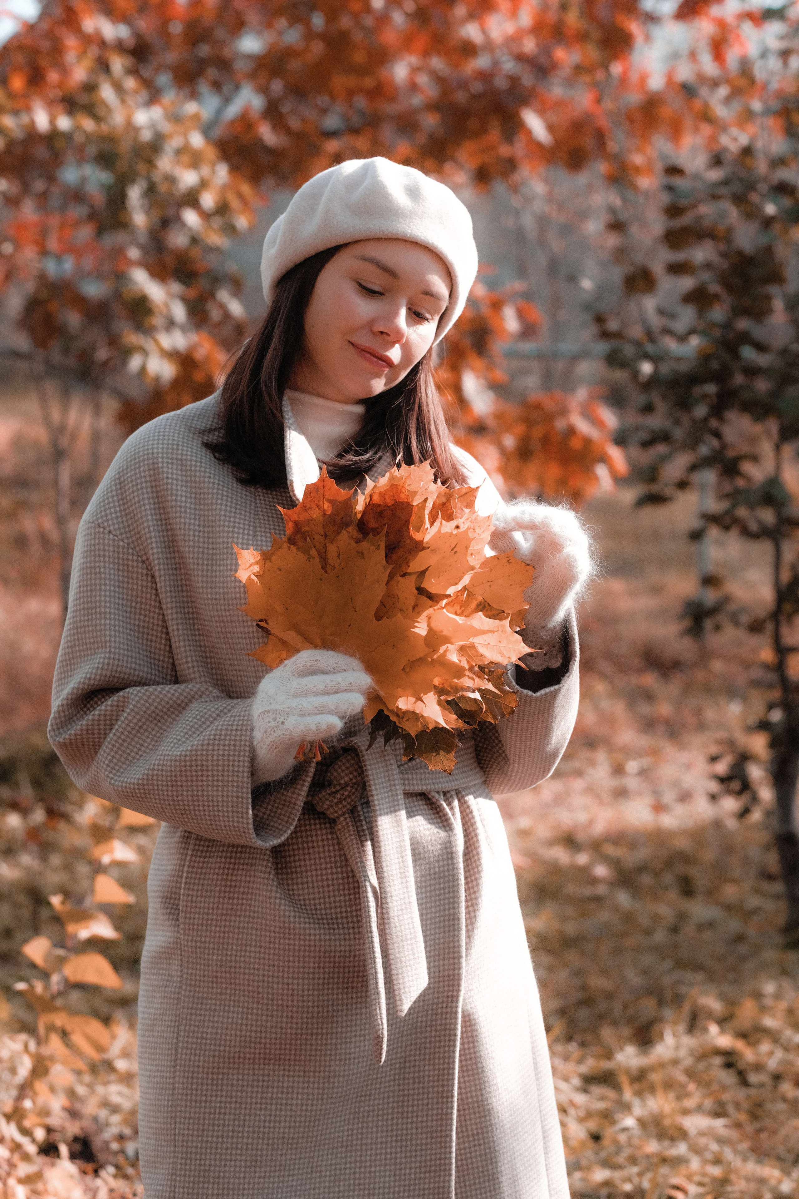Осенняя фотосессия Анны. Студийный, портретный, семейный фотограф Южно-Сахалинска Яна Радаева
