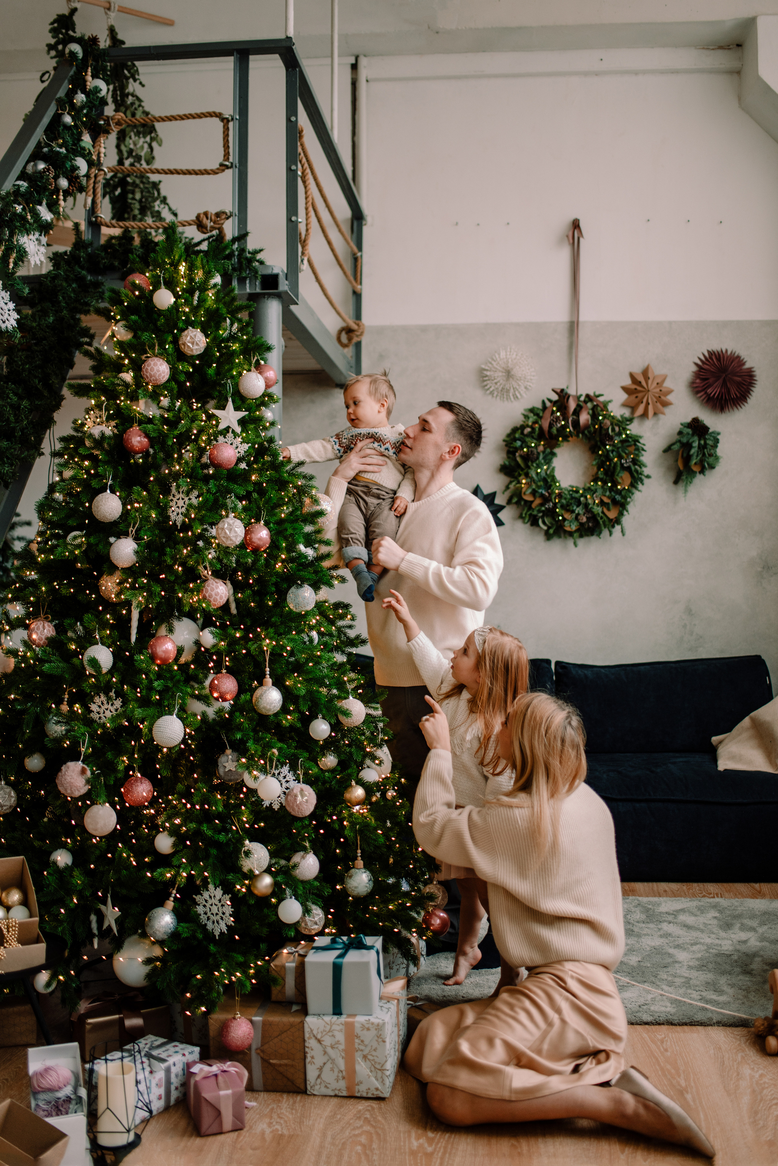 Лена, Слава, Мила и Максим. Семейный и свадебный фотограф в Рязани Лиза Голованова