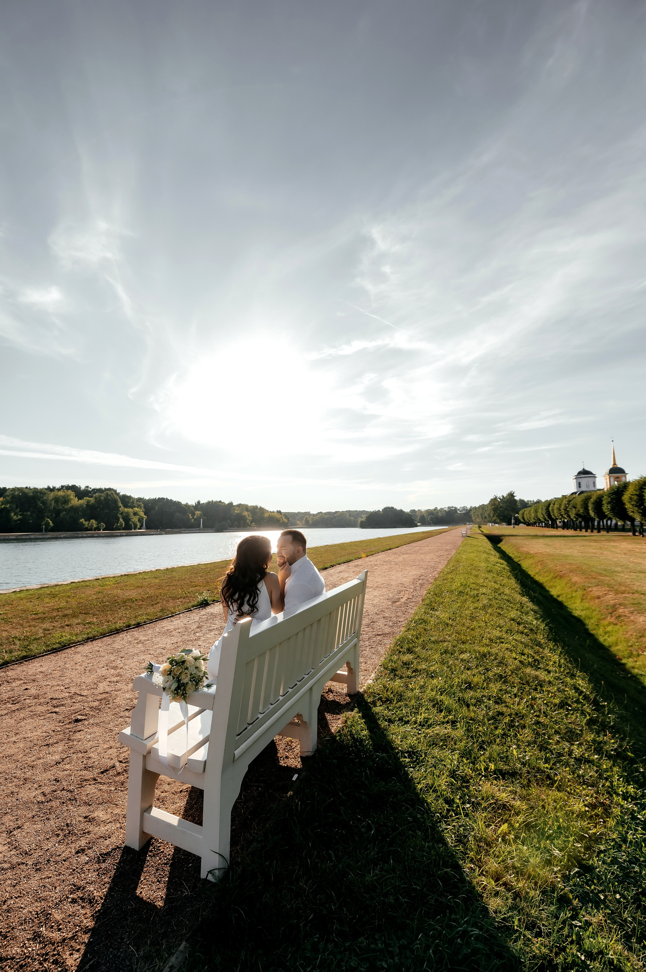 ЗАГС + Музей-Усадьба «Кусково». Свадебная фотоистория. Свадебный и семейный фотограф Виктория Носачёва. Щелково, Москва и МО