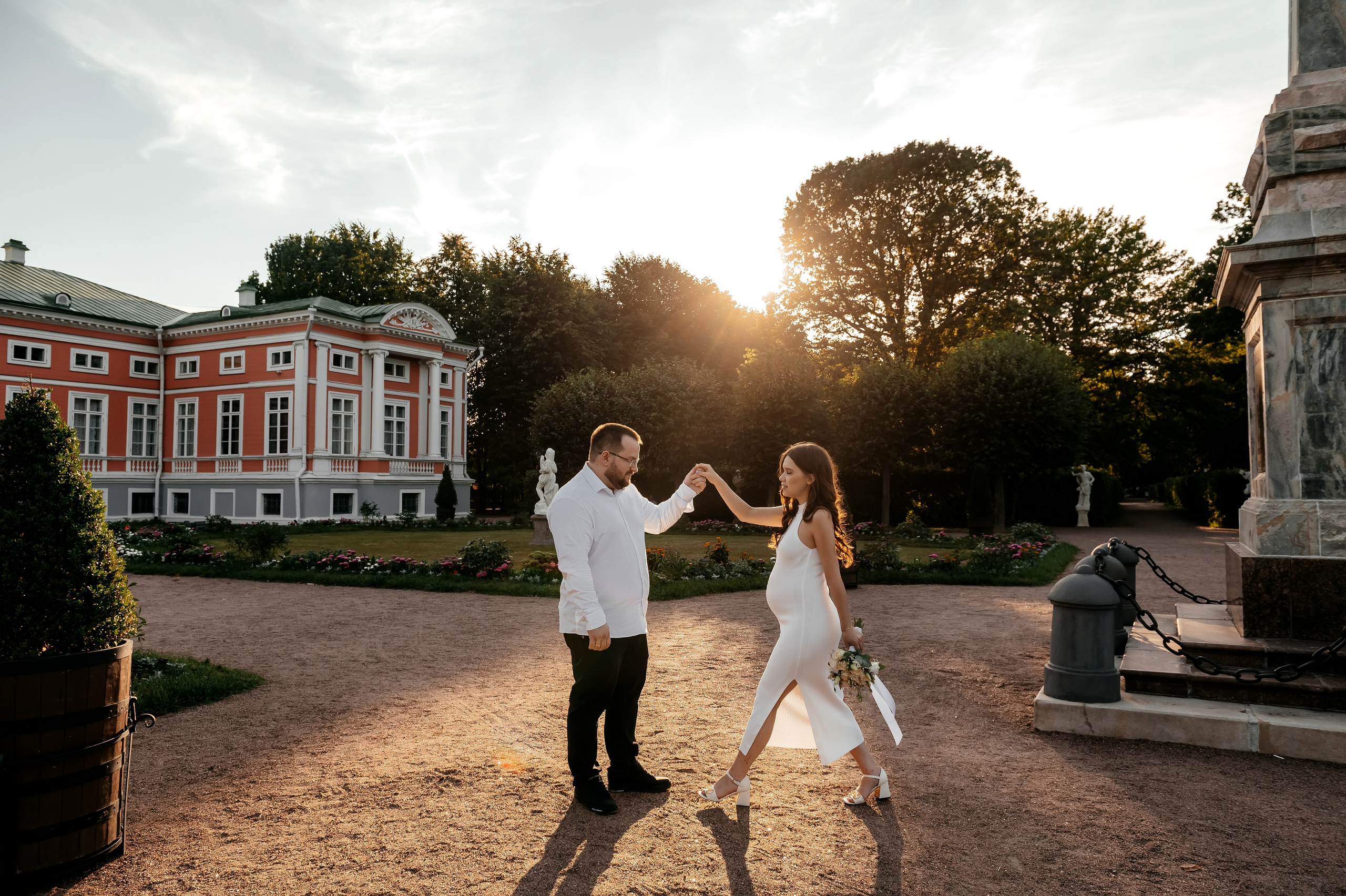 ЗАГС + Музей-Усадьба «Кусково». Свадебная фотоистория. Свадебный и семейный фотограф Виктория Носачёва. Щелково, Москва и МО