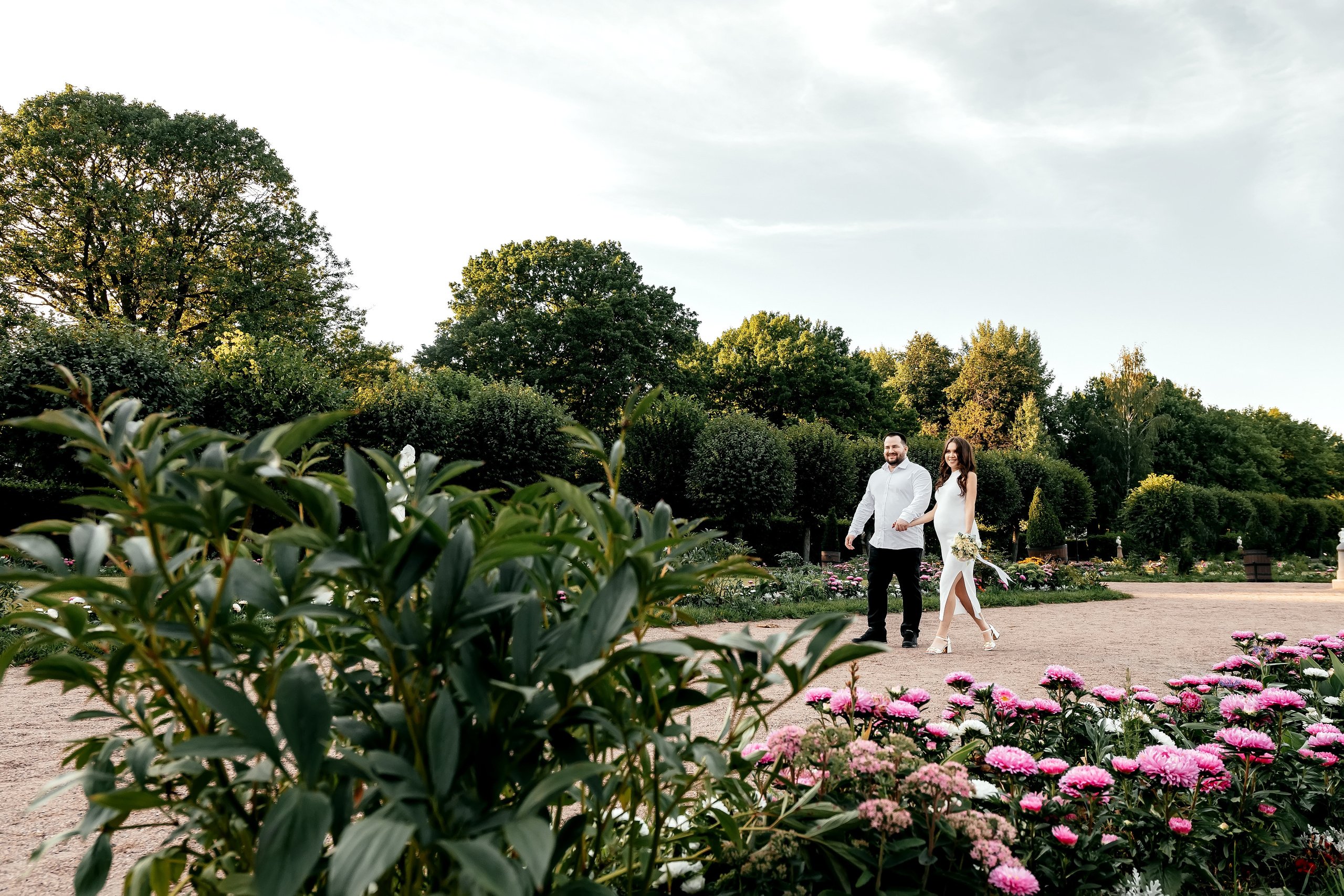 ЗАГС + Музей-Усадьба «Кусково». Свадебная фотоистория. Свадебный и семейный фотограф Виктория Носачёва. Щелково, Москва и МО
