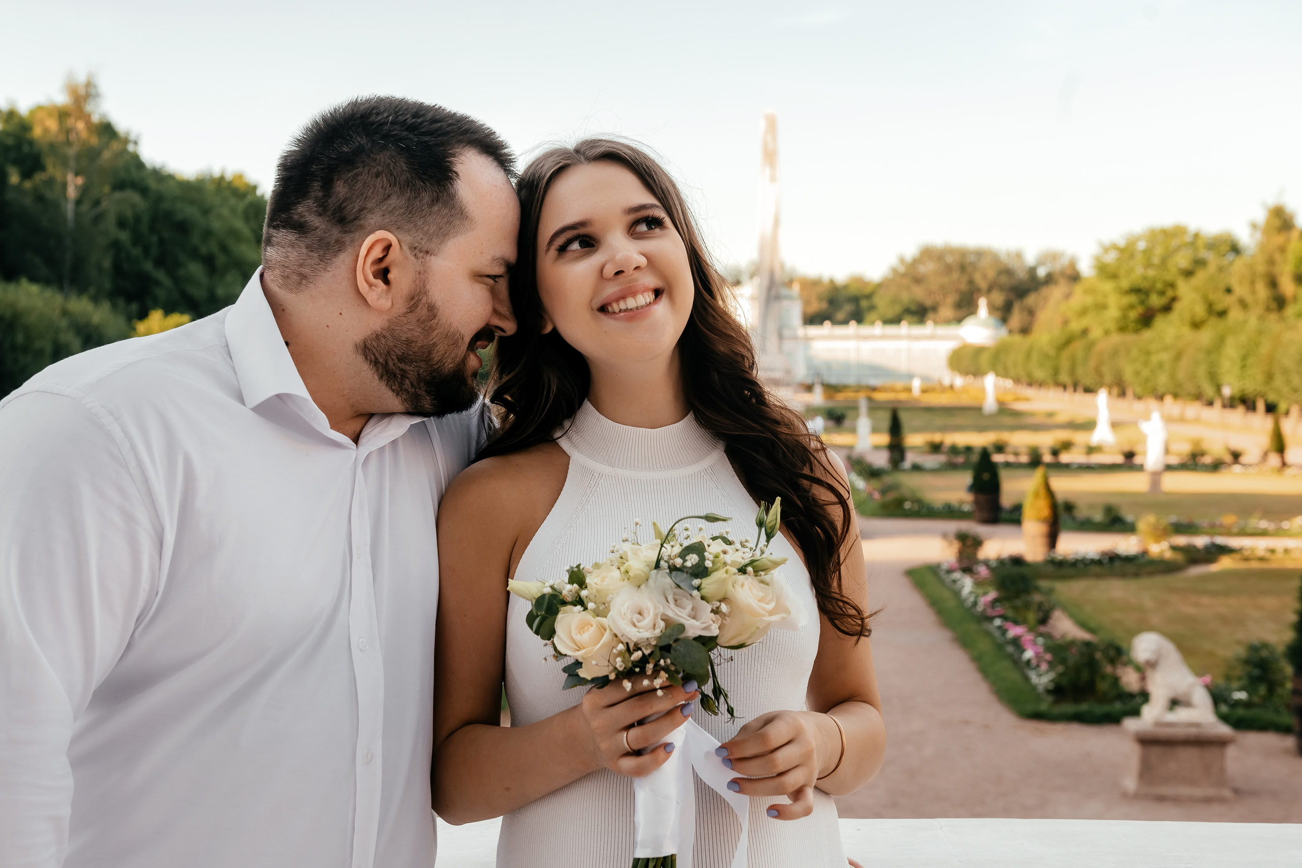 ЗАГС + Музей-Усадьба «Кусково». Свадебная фотоистория. Свадебный и семейный фотограф Виктория Носачёва. Щелково, Москва и МО