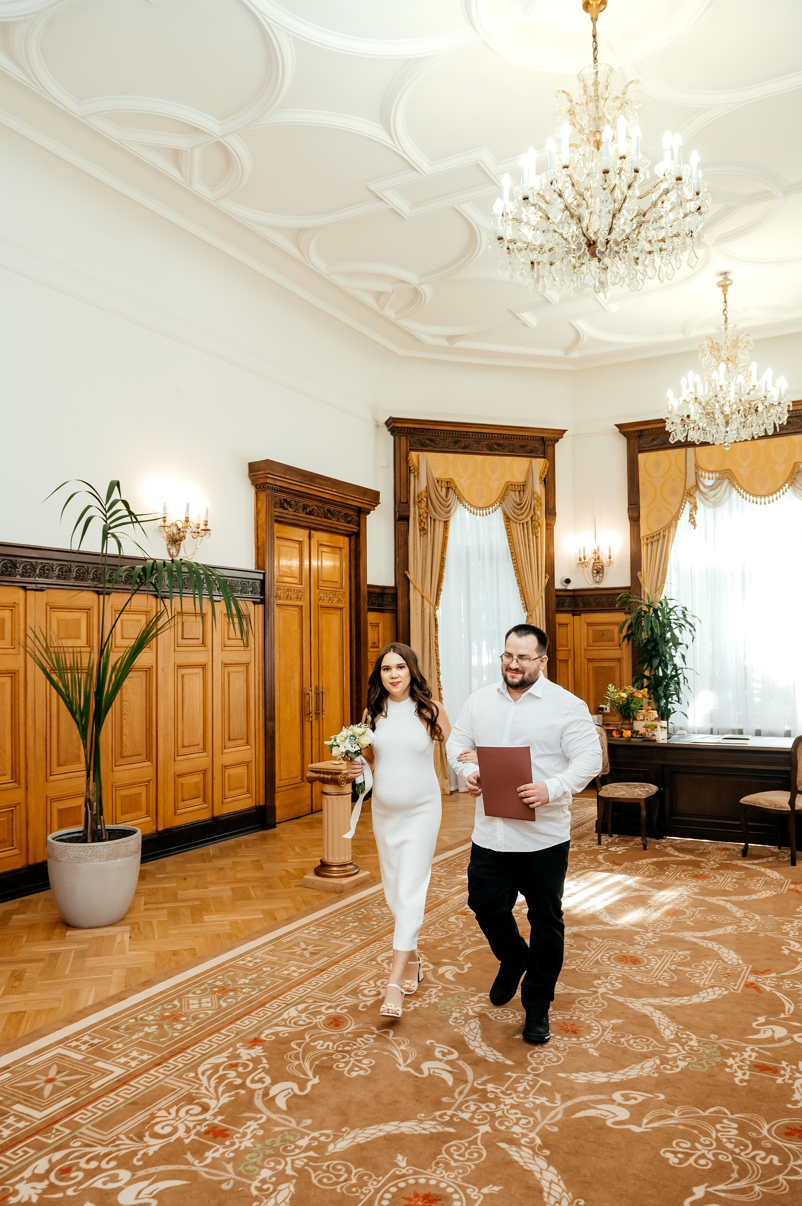 ЗАГС + Музей-Усадьба «Кусково». Свадебная фотоистория. Свадебный и семейный фотограф Виктория Носачёва. Щелково, Москва и МО