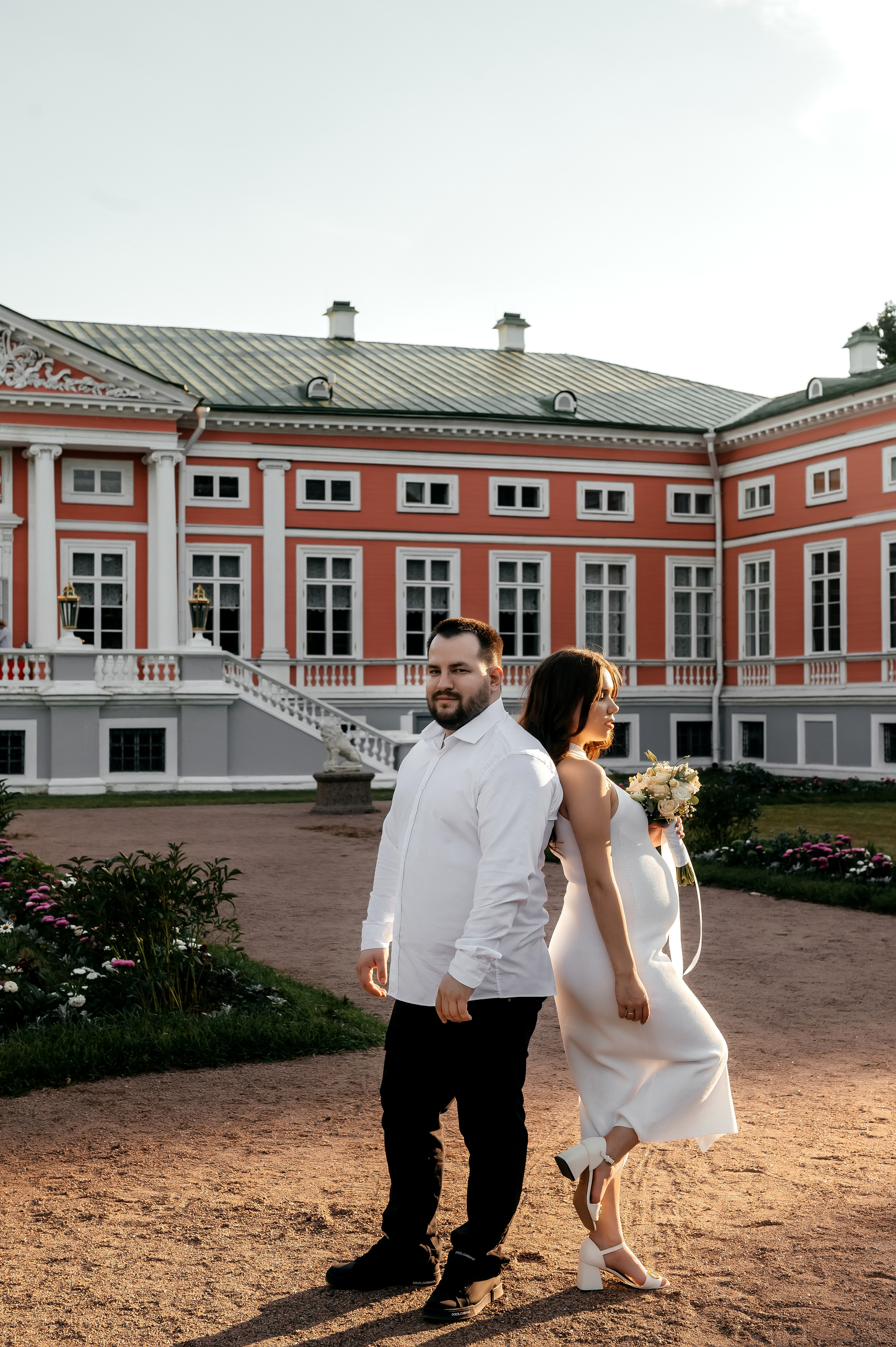 ЗАГС + Музей-Усадьба «Кусково». Свадебная фотоистория. Свадебный и семейный фотограф Виктория Носачёва. Щелково, Москва и МО