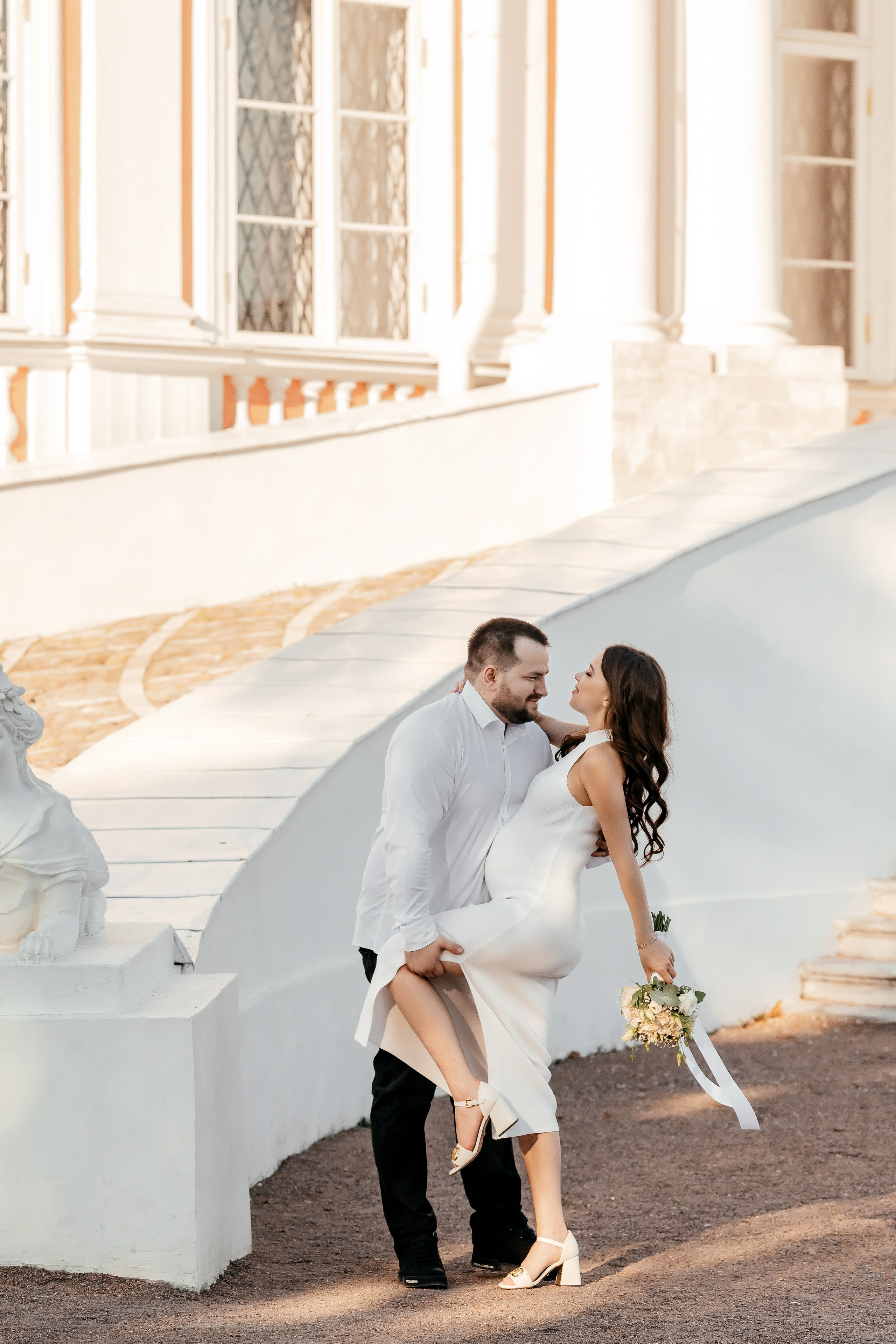 ЗАГС + Музей-Усадьба «Кусково». Свадебная фотоистория. Свадебный и семейный фотограф Виктория Носачёва. Щелково, Москва и МО