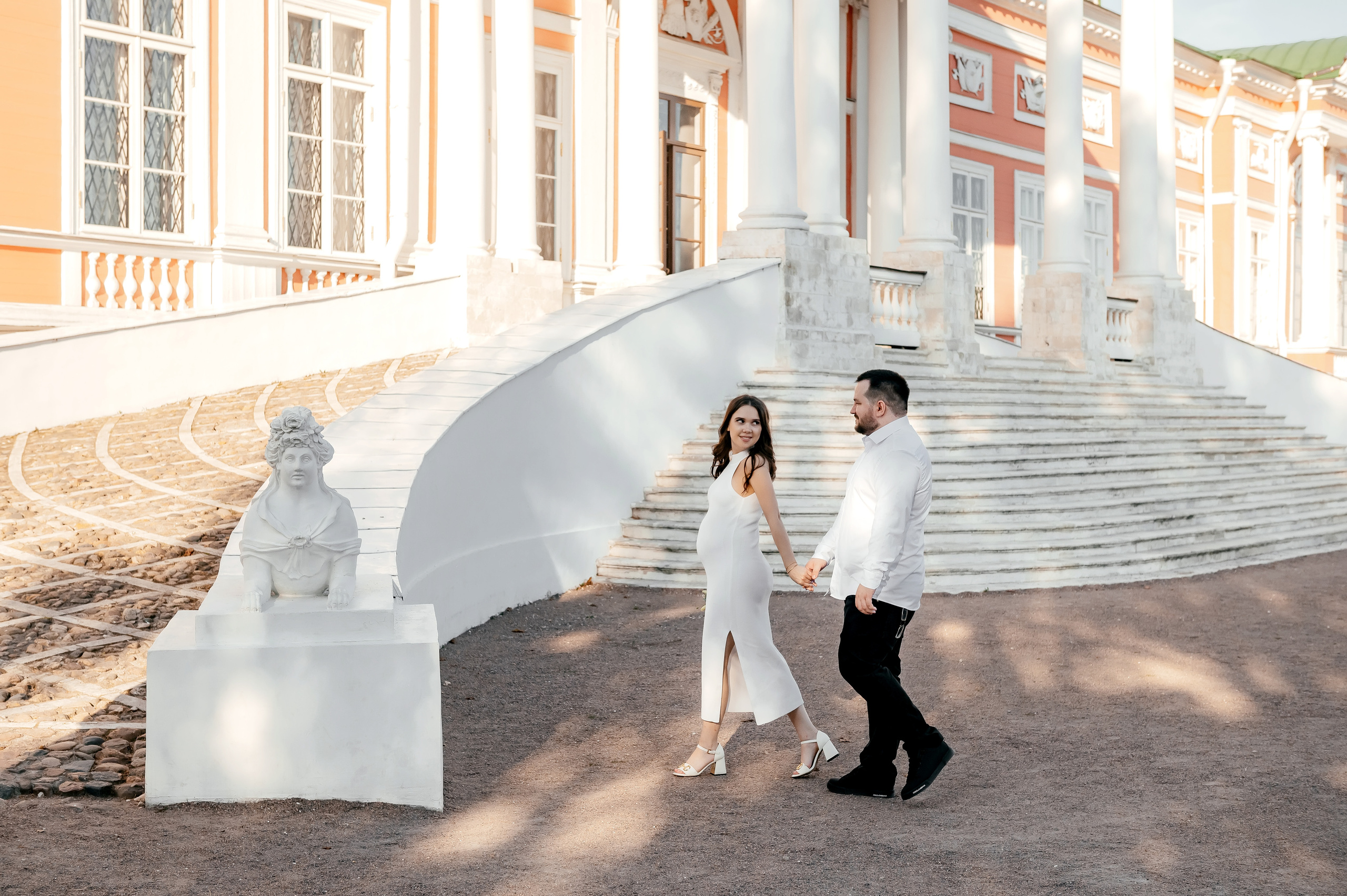 ЗАГС + Музей-Усадьба «Кусково». Свадебная фотоистория. Свадебный и семейный фотограф Виктория Носачёва. Щелково, Москва и МО