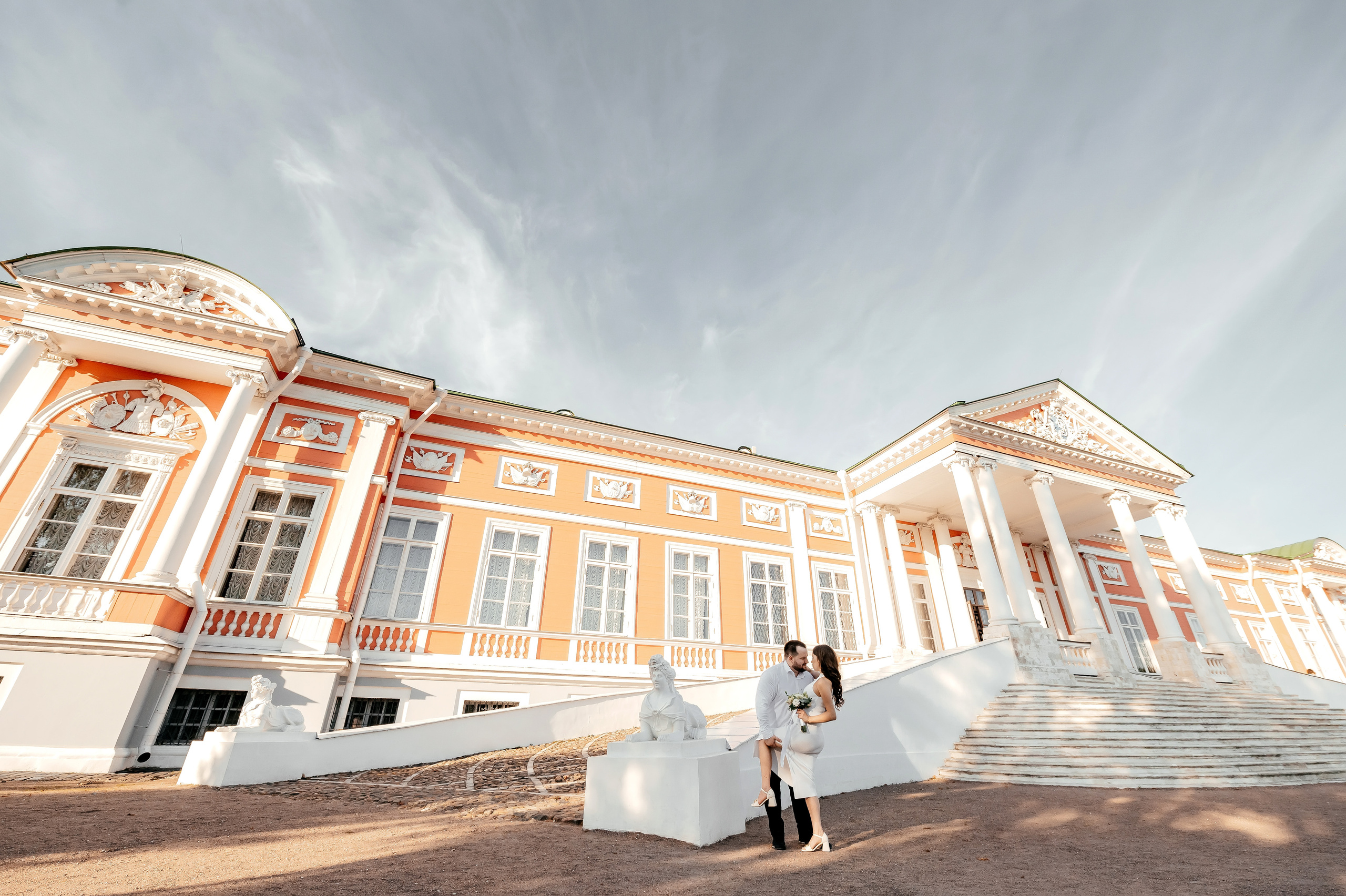 ЗАГС + Музей-Усадьба «Кусково». Свадебная фотоистория. Свадебный и семейный фотограф Виктория Носачёва. Щелково, Москва и МО