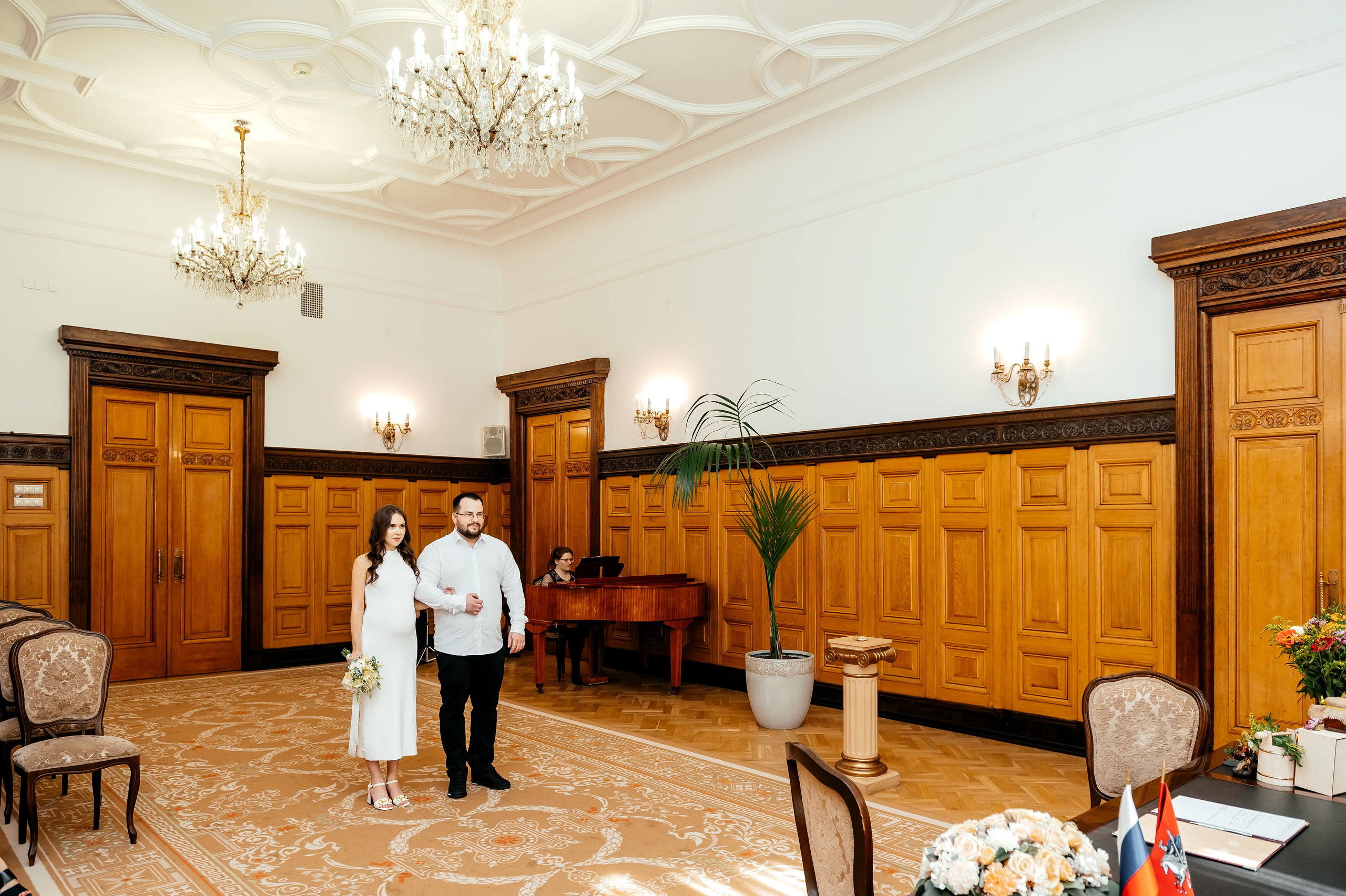 ЗАГС + Музей-Усадьба «Кусково». Свадебная фотоистория. Свадебный и семейный фотограф Виктория Носачёва. Щелково, Москва и МО