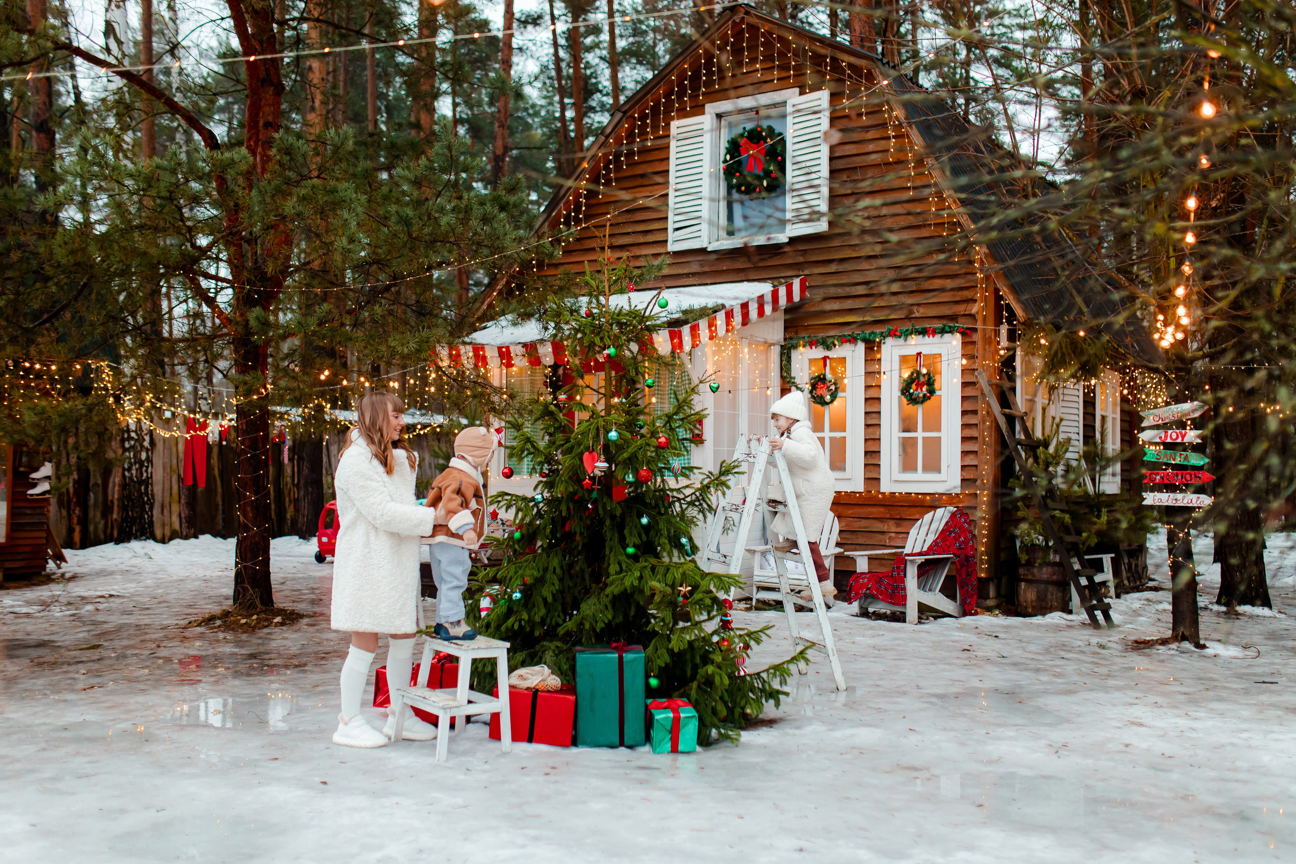 Новый год. Ретушер Светлана Абрамова