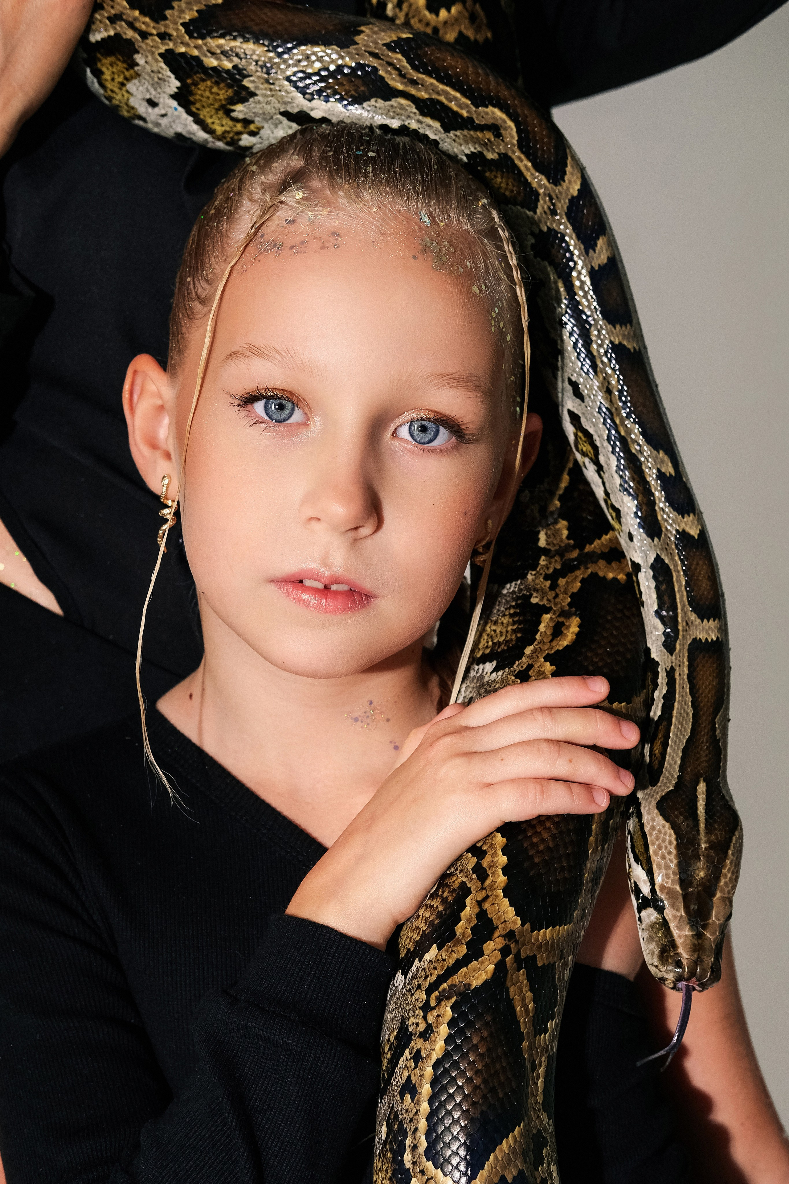 Новогодняя фотосессия со Змеем. Семейный и детский фотограф в Краснодаре Анна Трашкова