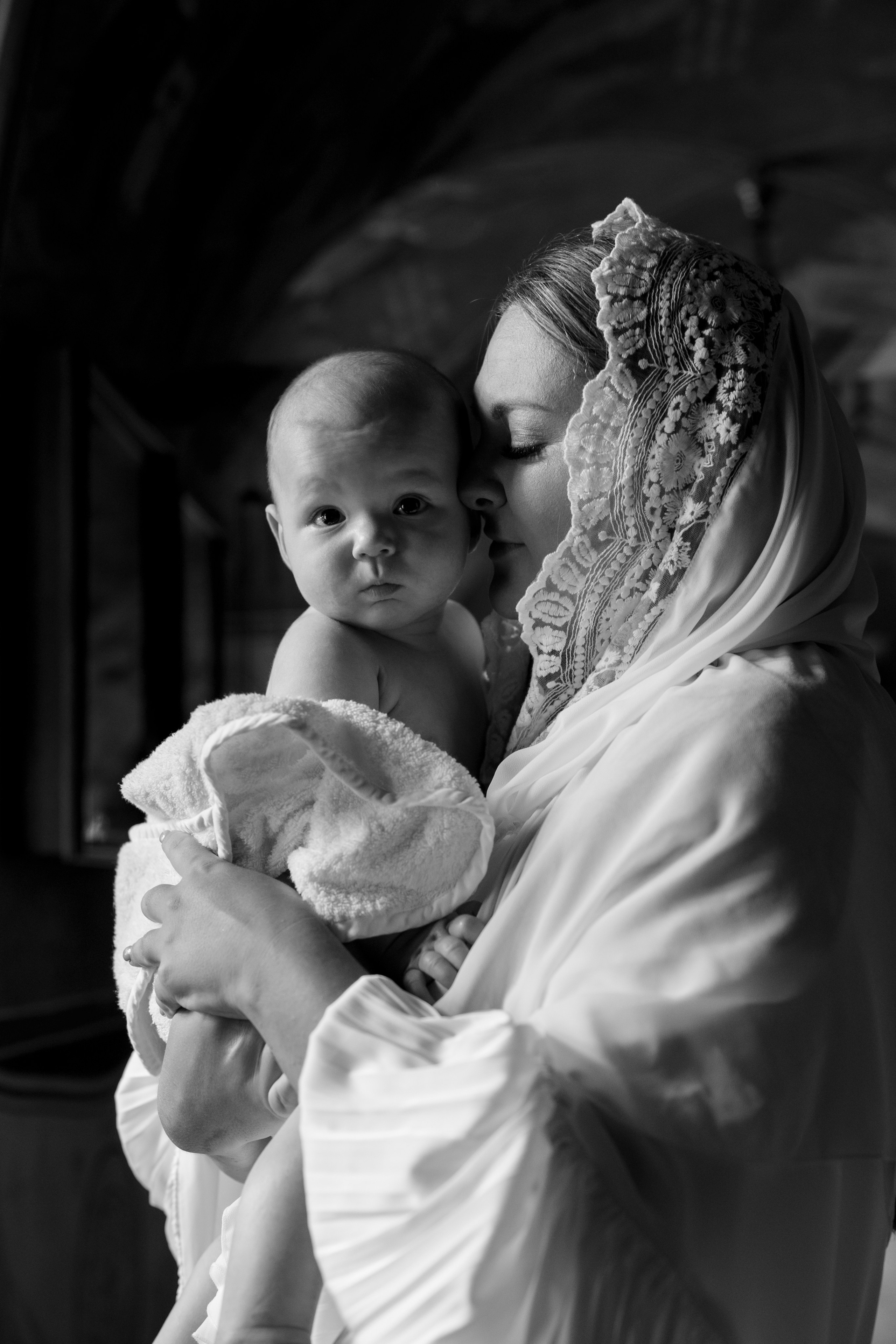 Крещение Матвея. Семейный фотограф Валерия Фабричникова, Москва