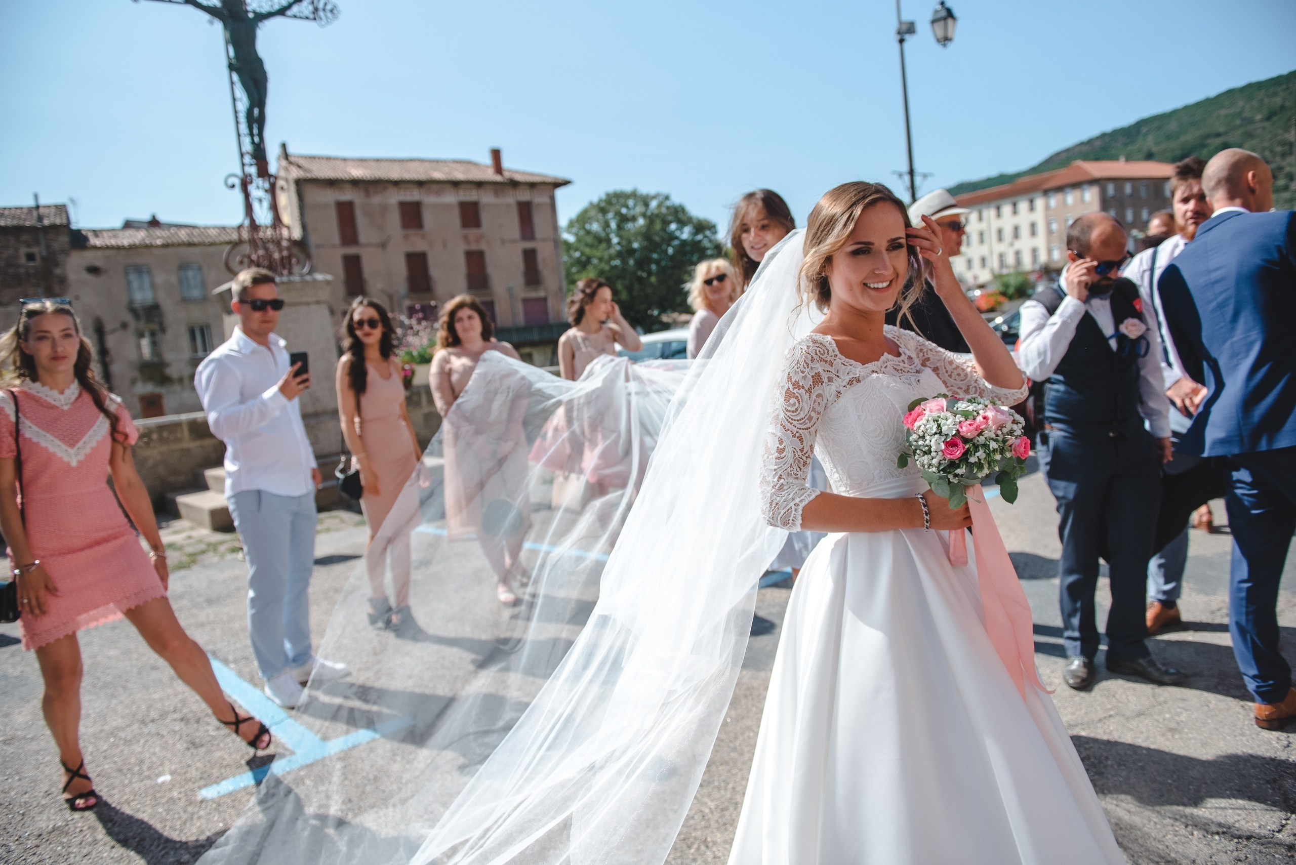Свадьба во Франции. Свадебный фотограф и визажист в Москве Кристина Палько