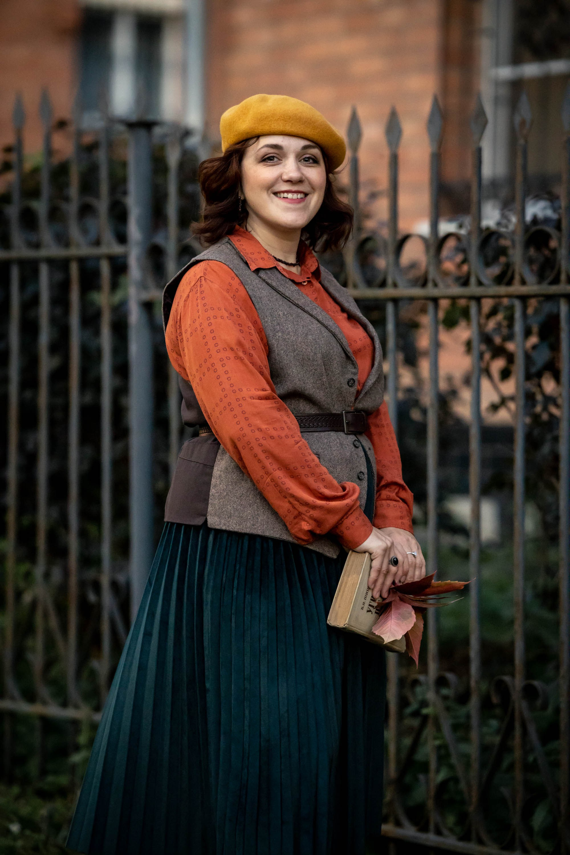 Оксана. Осень. Наталия Клевинскас портретный фотограф в Костроме