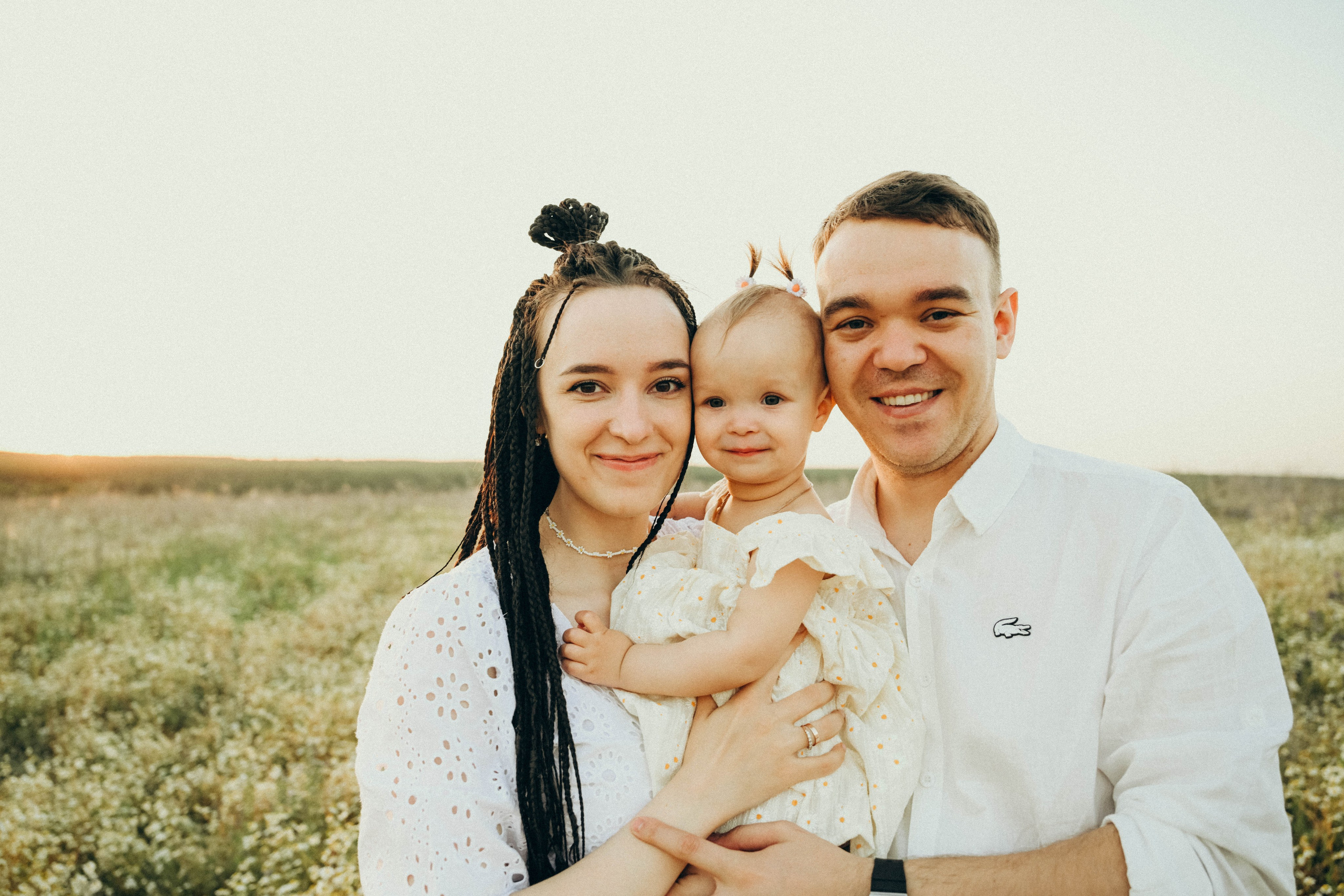 Ромашковое поле. Семейный фотограф в Москве Люберцах Ирина Вронская